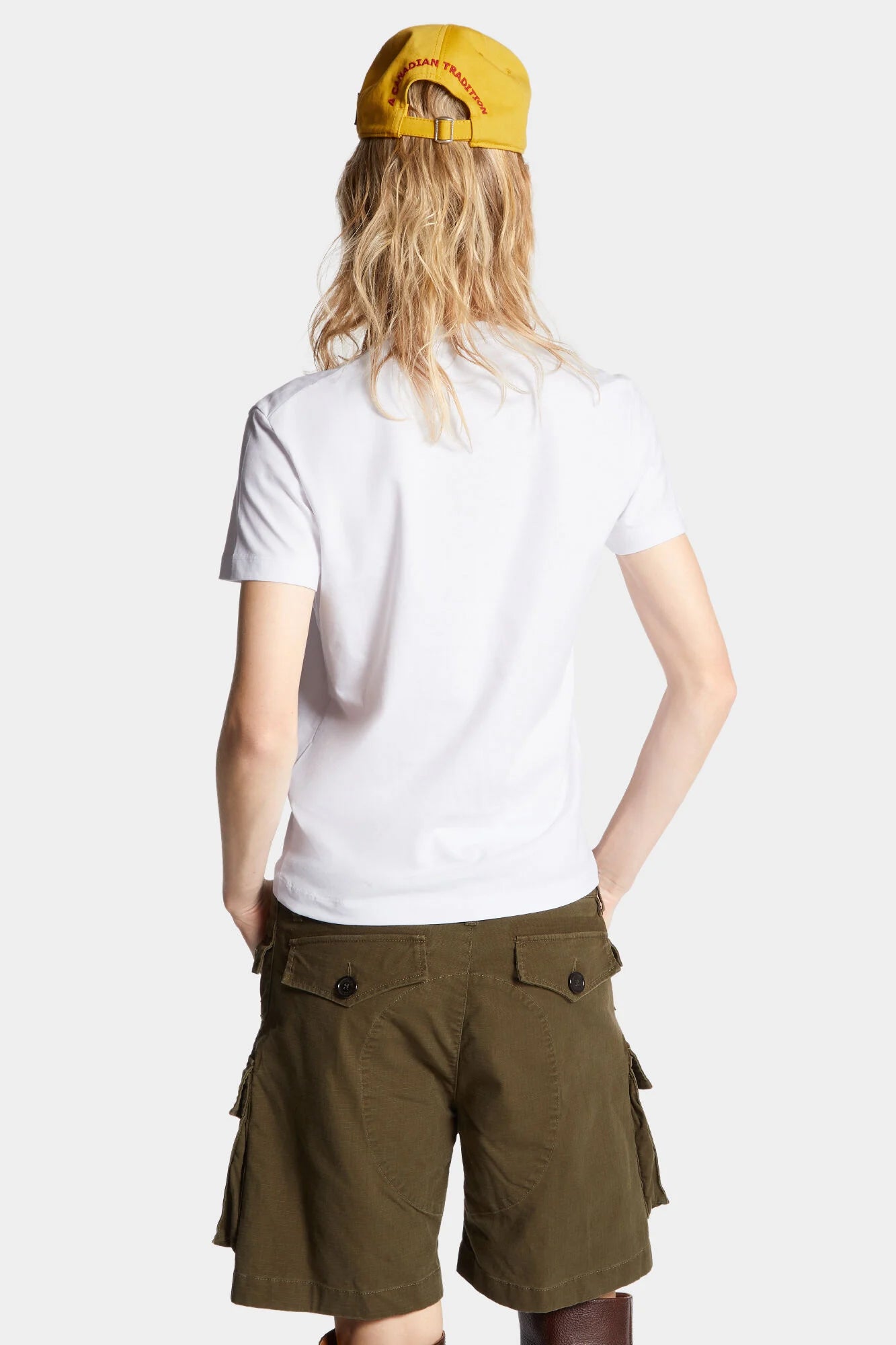 Dsquared2 Damen Just Right Fit House T-Shirt Weiss WEISS Bild 4