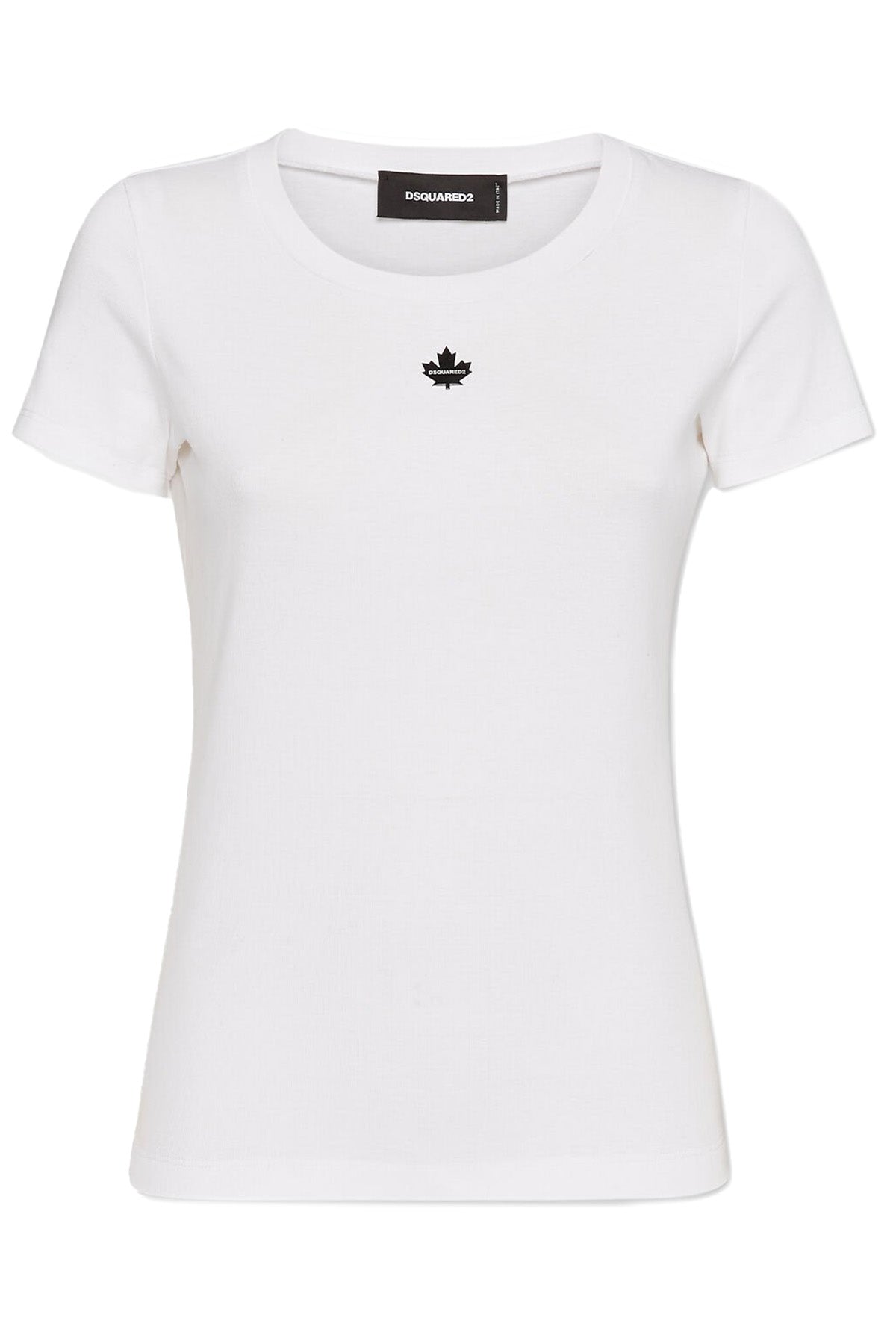 Dsquared2 Damen Maple Leaf T-Shirt Weiss WEISS Bild 1