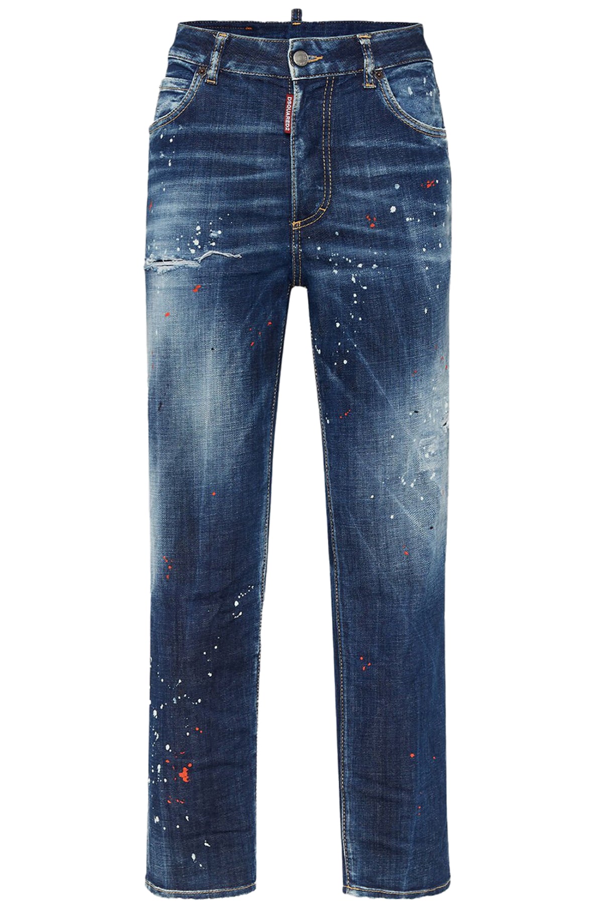Dsquared2 Damen Medium Easy Wash Boston Jeans Blau BLAU Bild 1