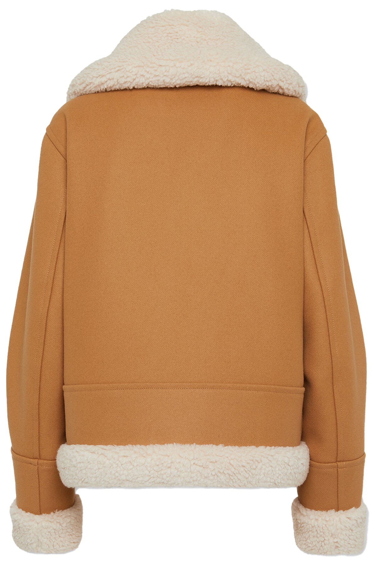 Dsquared2 Damen Wolljacke Easy Aviator Camel BEIGE Bild 4
