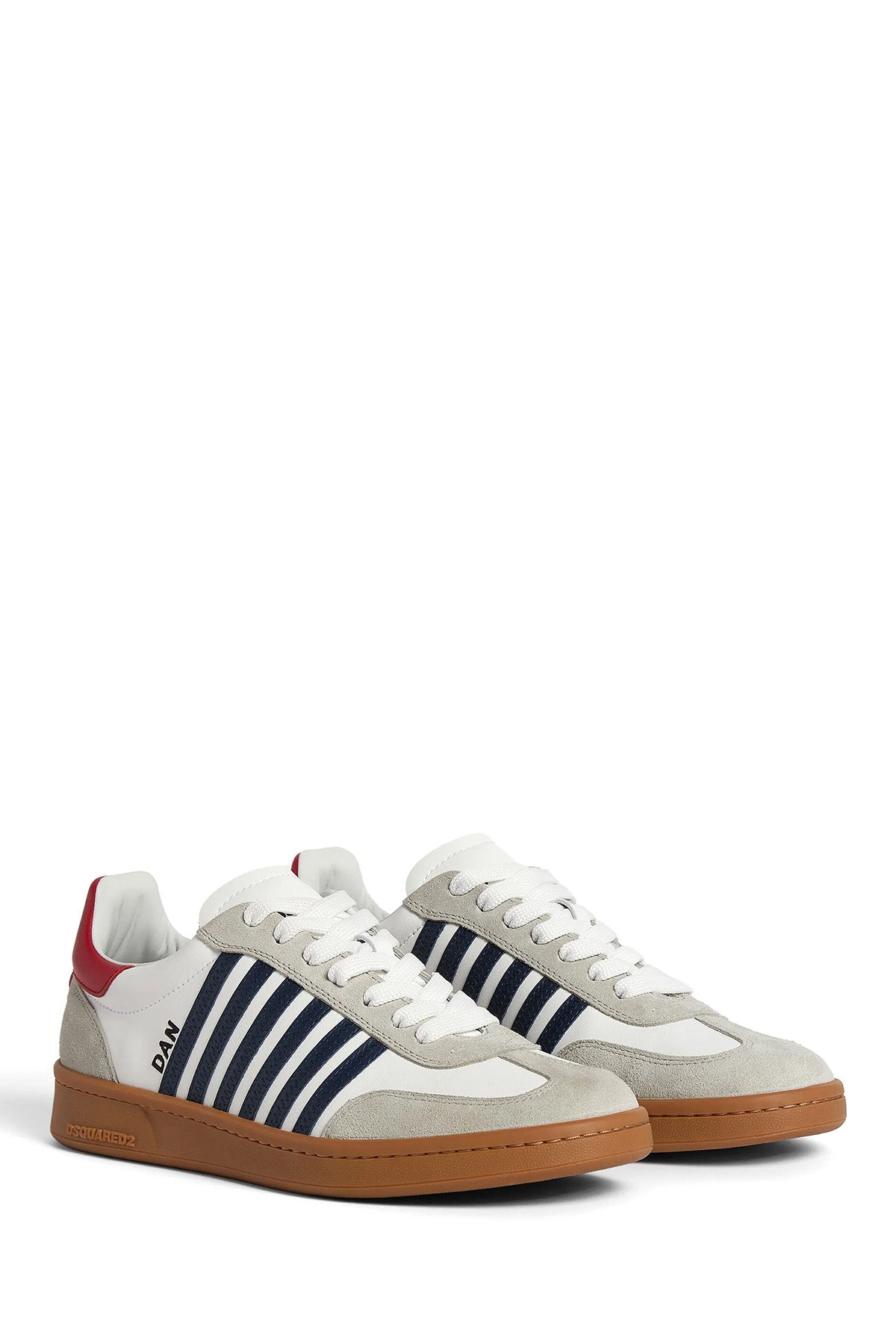 Dsquared2 Herren Boxer Sneaker Weiss/Blau/Rot NATUR-WEISS Bild 2