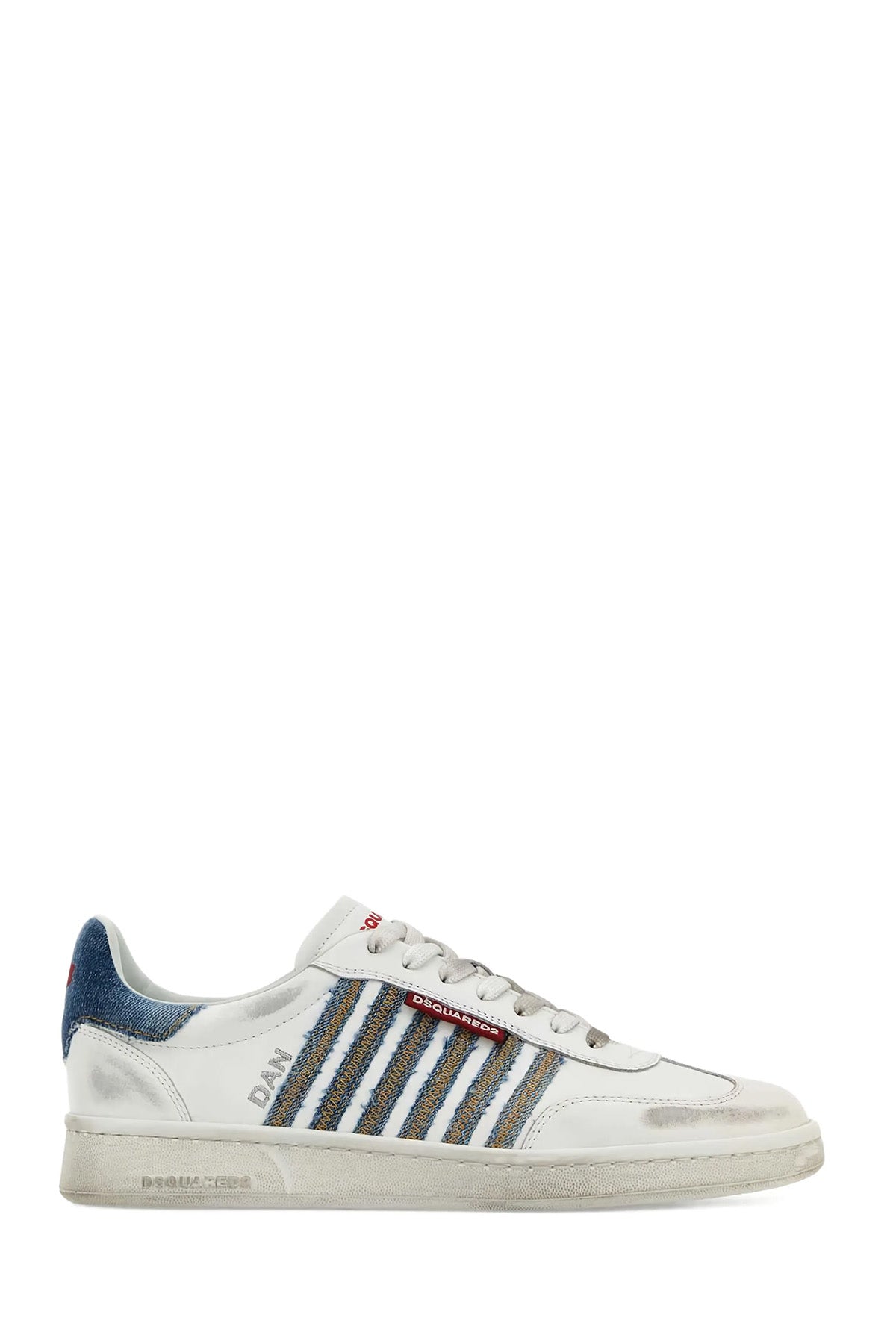 Dsquared2 Herren Boxer Sneaker Weiss/Blau NATUR-WEISS Bild 1