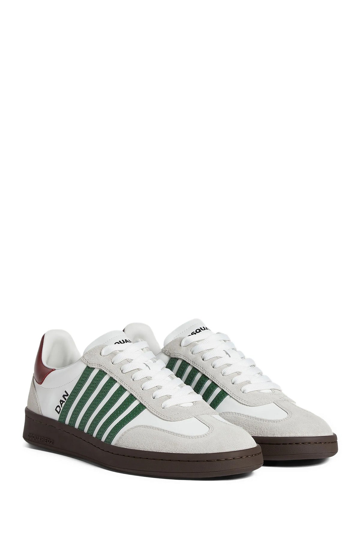 Dsquared2 Herren Boxer Sneaker Weiss/Grün m1373 Bild 2