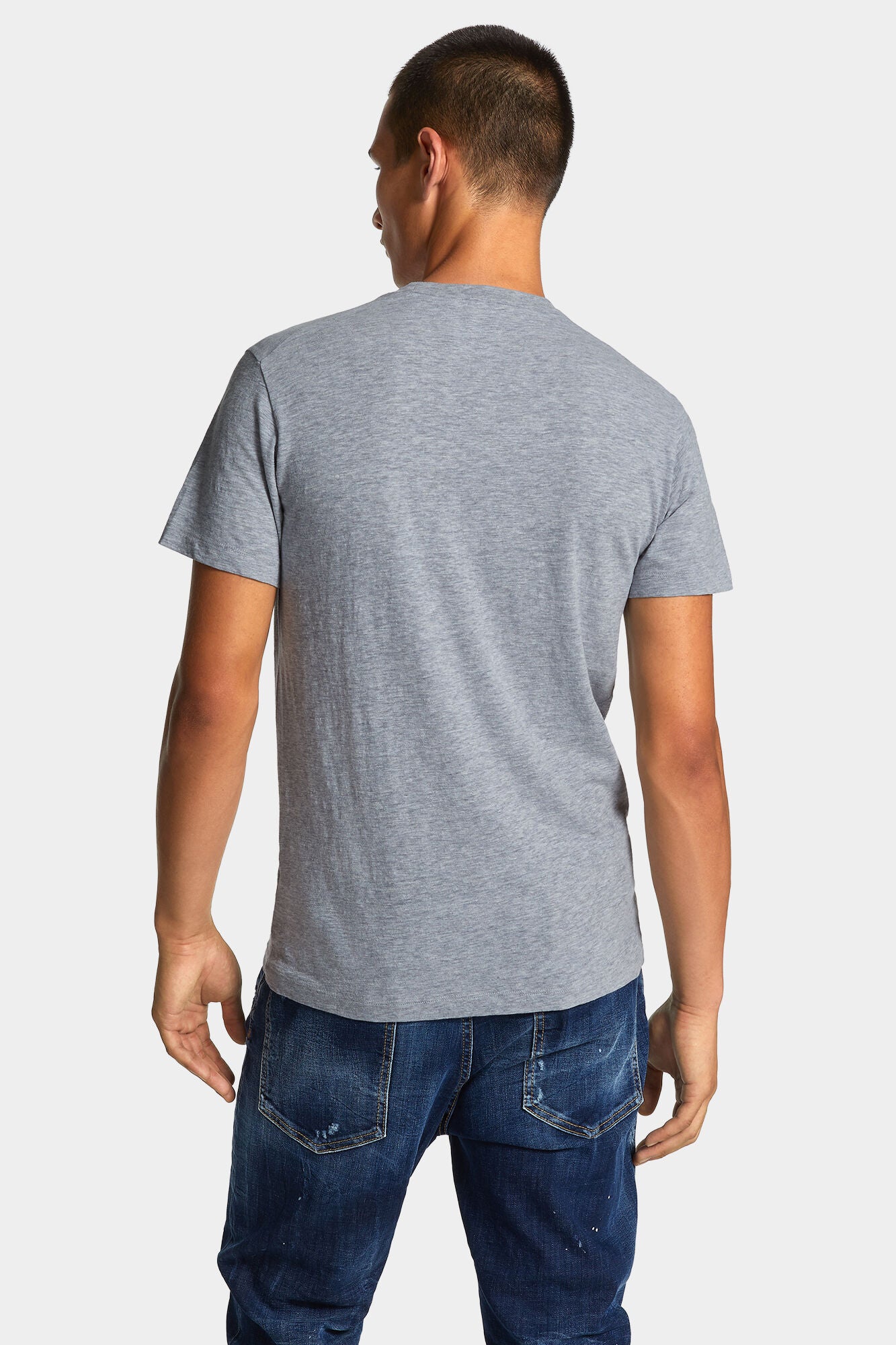 Dsquared2 Herren Bros T-Shirt Grau GRAU Bild 5