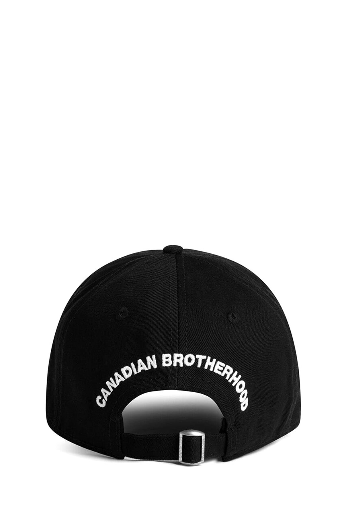 Dsquared2 Herren Canadian Leaf Baseball Cap Schwarz/Rot SCHWARZ Bild 2