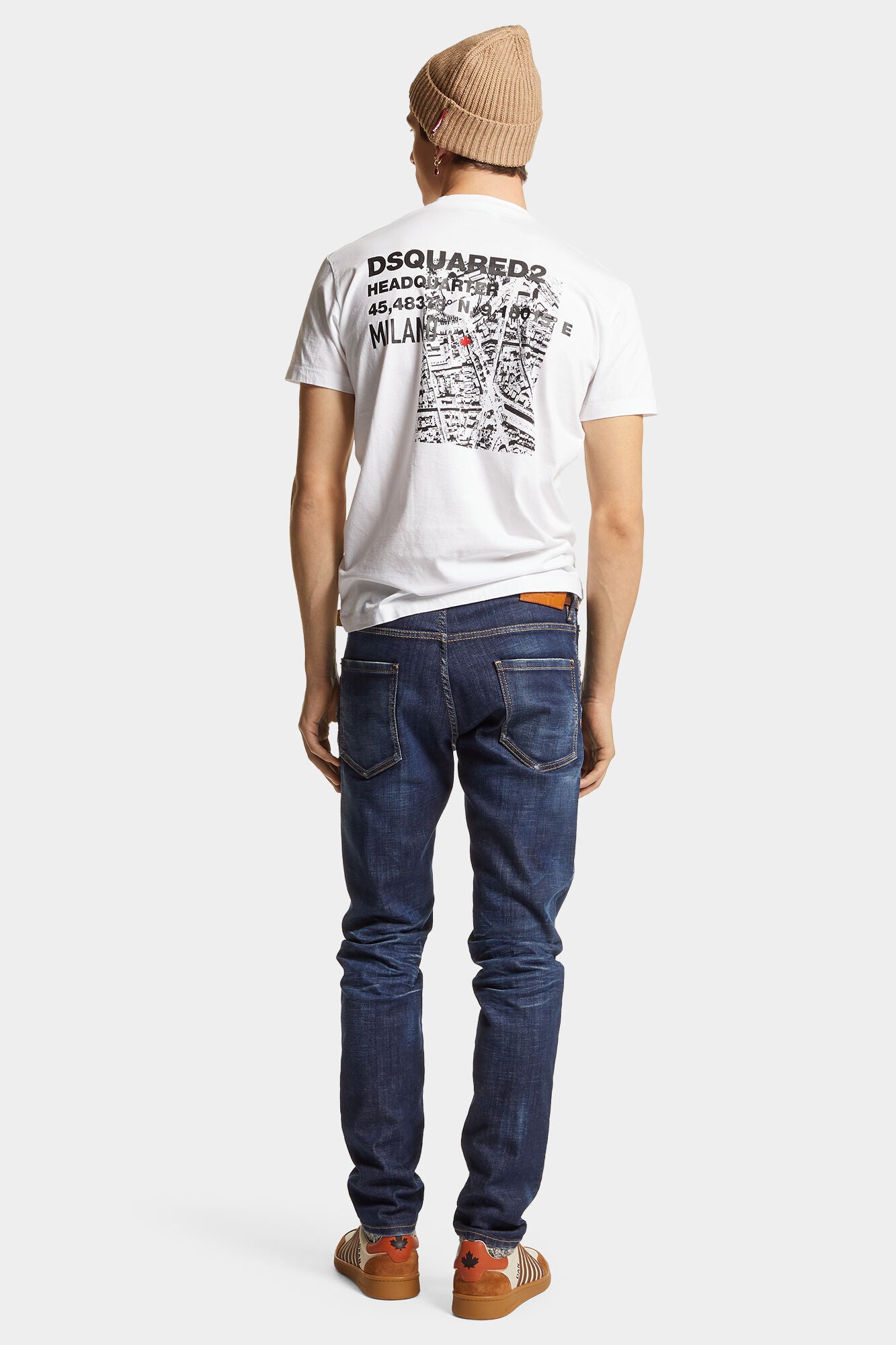 Dsquared2 Herren Cool Guy Jeans Navy MITTELBLAU Bild 4