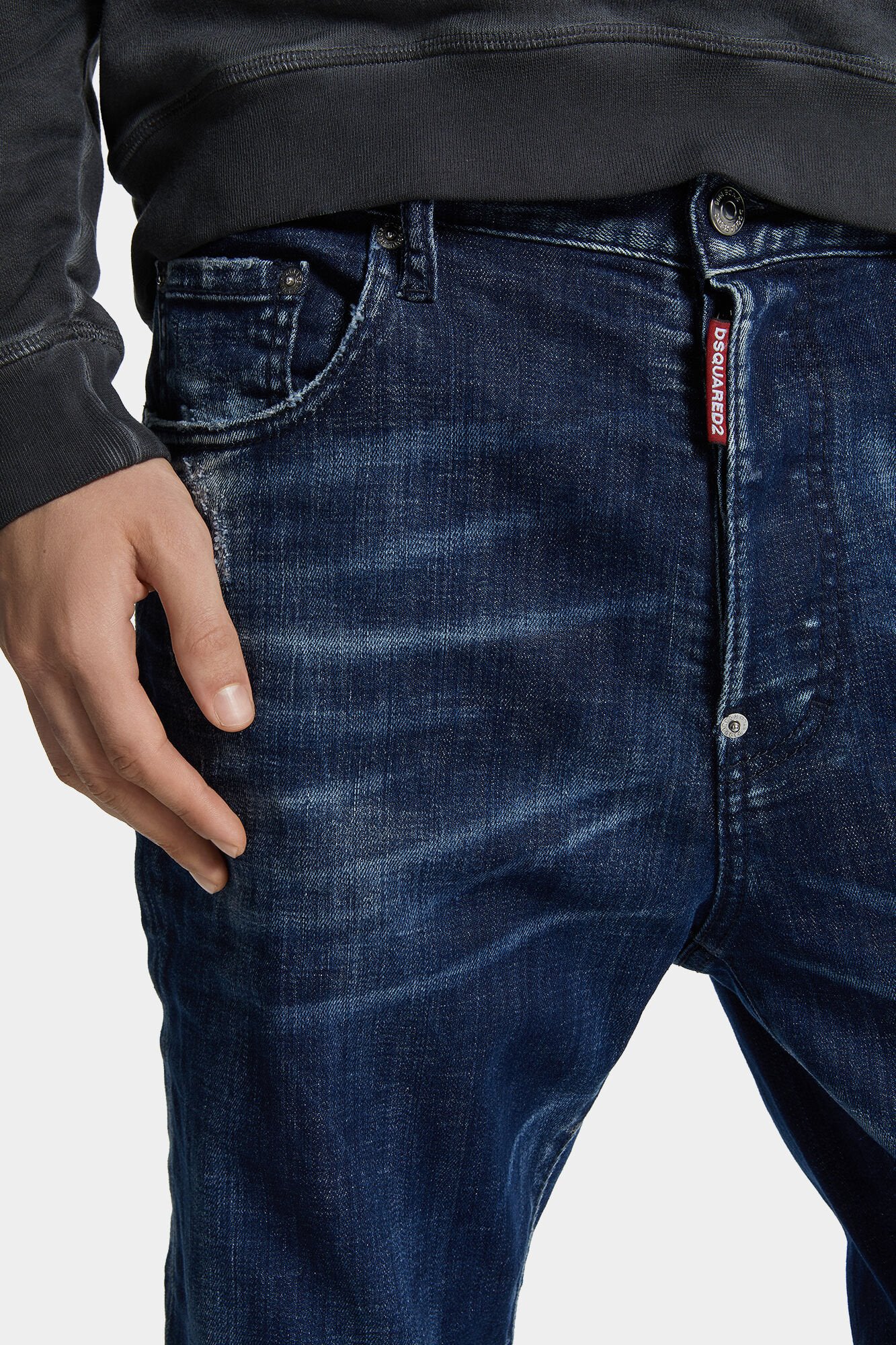 Dsquared2 Herren Dark Milky Way Wash 642 Jeans Blau BLAU Bild 5