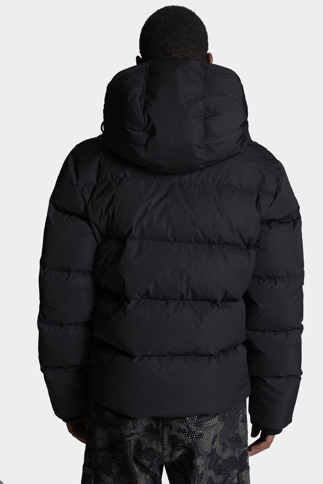 Dsquared2 Herren Daunenjacke Road Man Bomber Schwarz SCHWARZ Bild 3