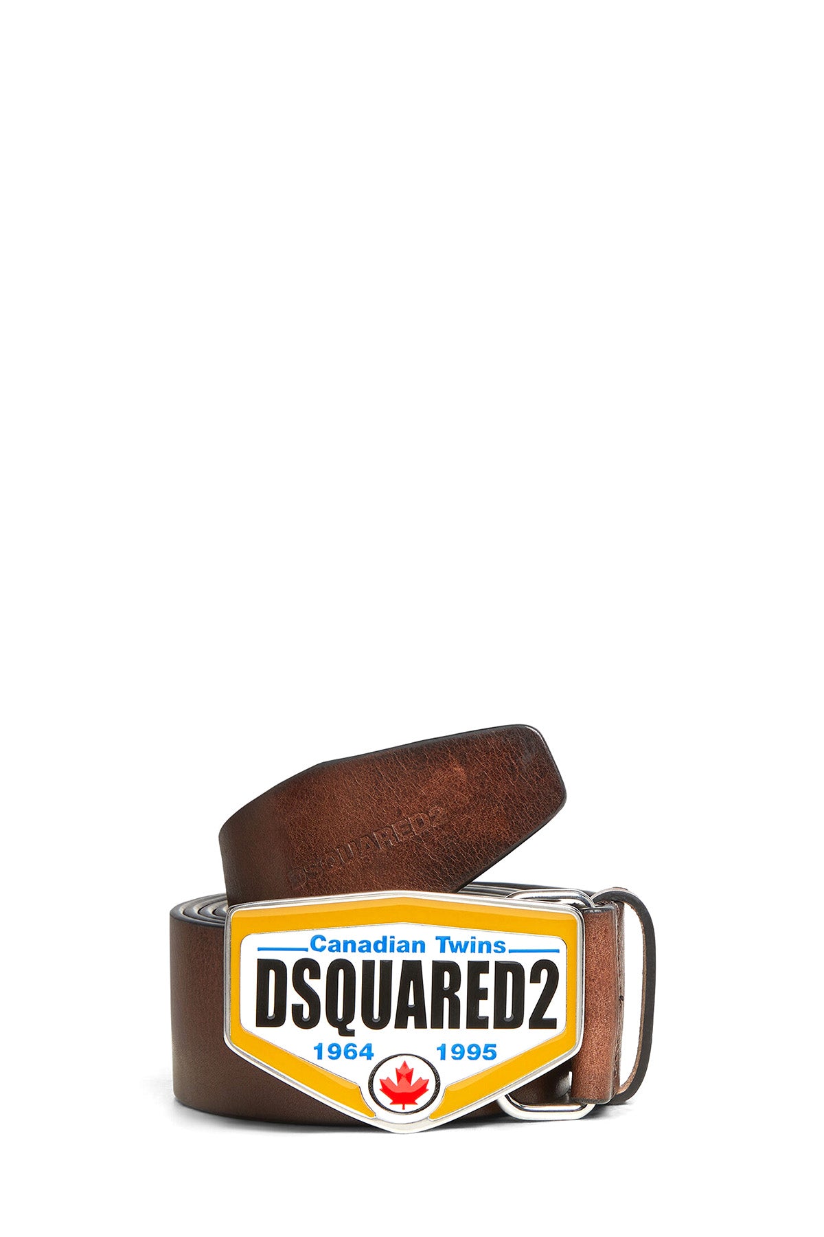 Dsquared2 Herren Gürtel Plaque Braun BRAUN Bild 1