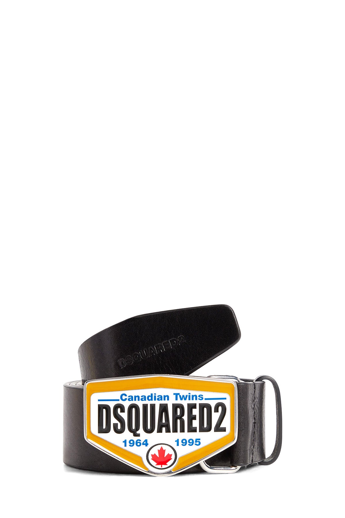 Dsquared2 Herren Gürtel Plaque Schwarz SCHWARZ Bild 1