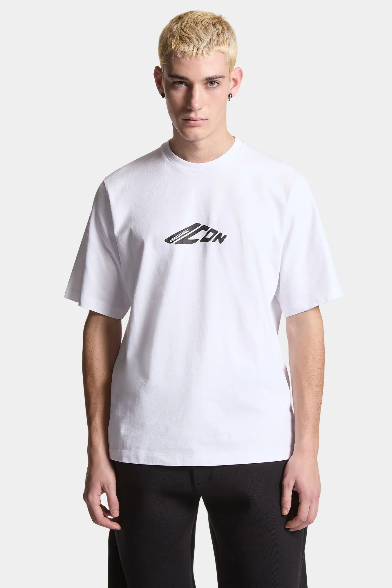 Dsquared2 Herren Icon T-Shirt Weiss WEISS Bild 2