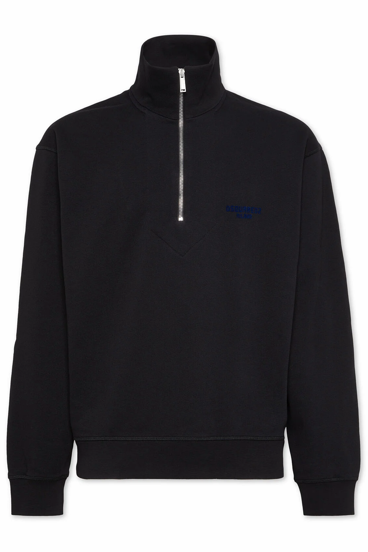 Dsquared2 Herren Just Right Fit Zipped Sweatshirt Schwarz SCHWARZ Bild 1