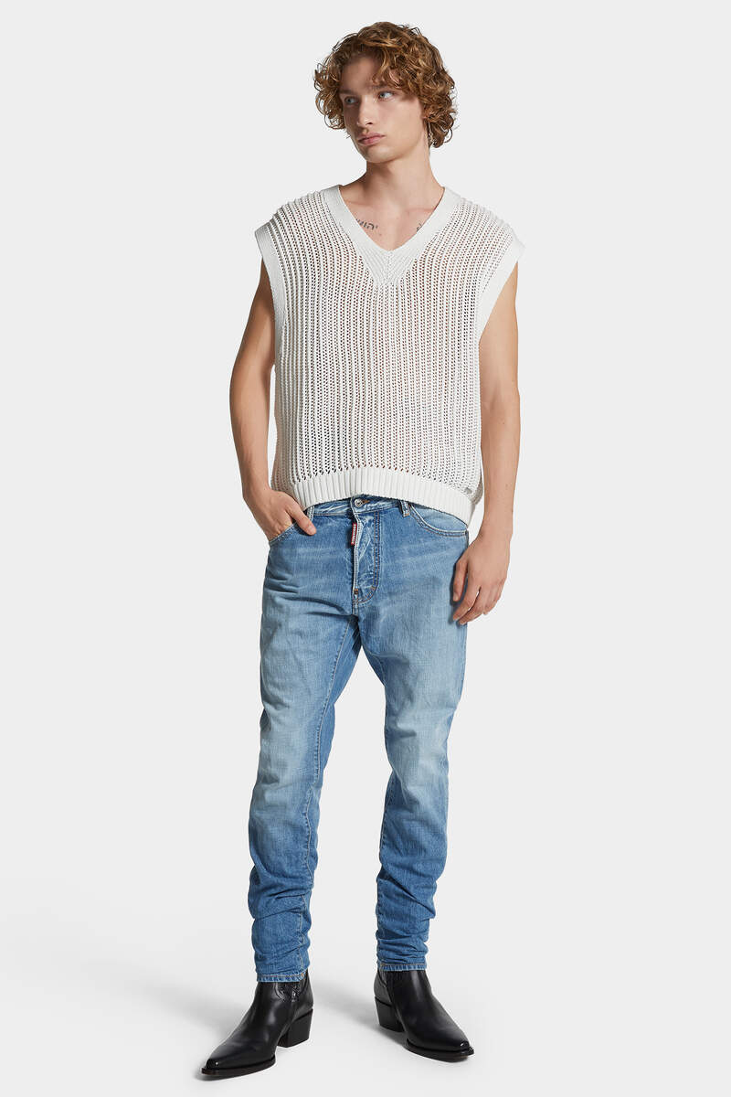 Dsquared2 Herren Light Clean Wash Cool Guy Jeans Blau BLAU Bild 2