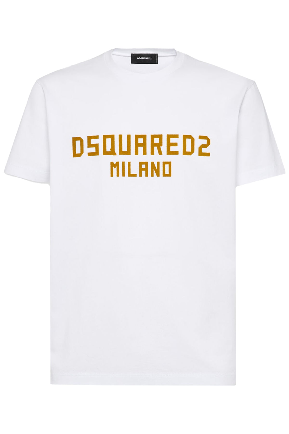 Herren Dsquared2 Milano T-Shirt Weiss SCHWARZ Bild 1
