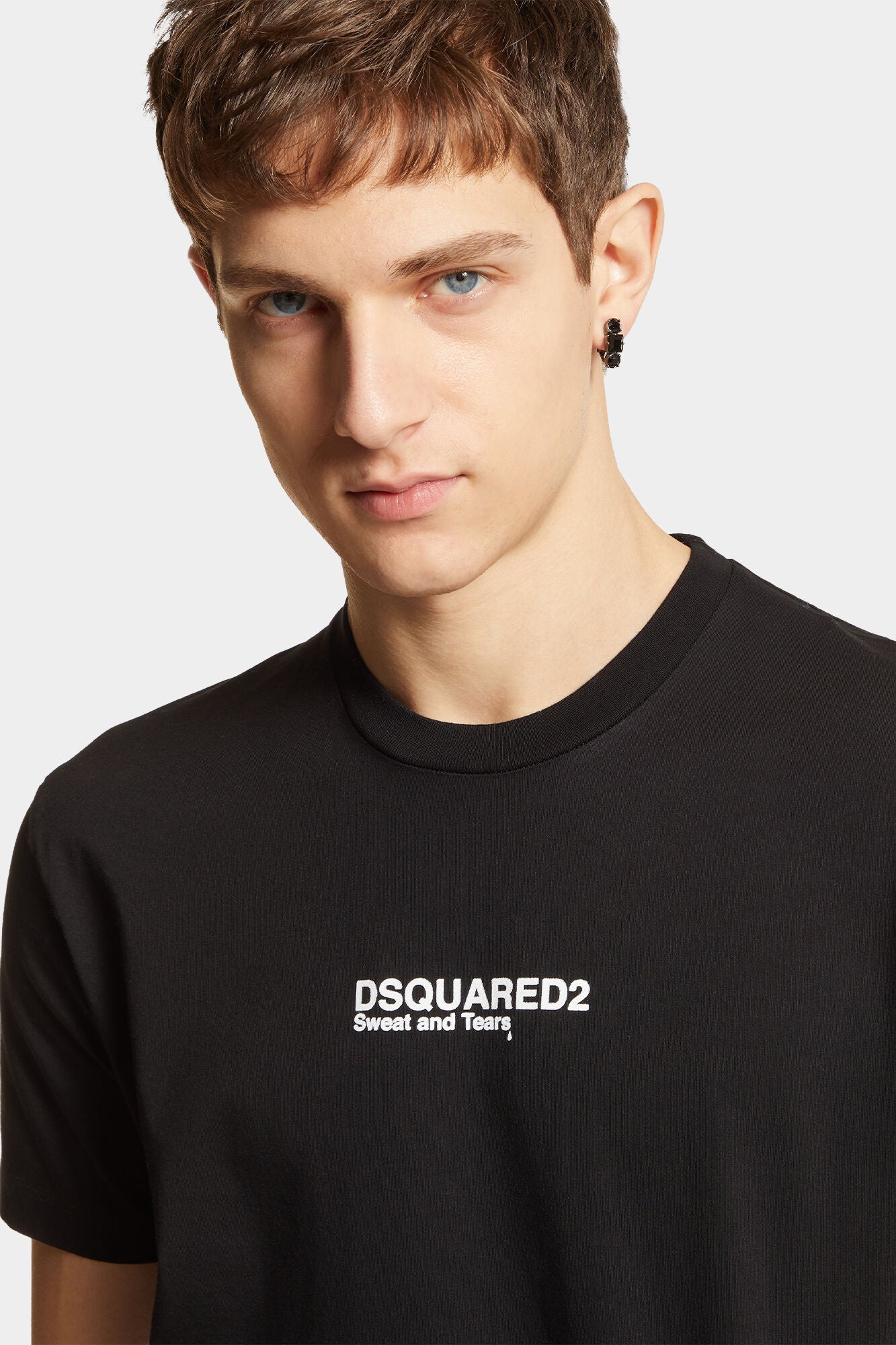 Dsquared2 Herren Mini Logo Cool T-Shirt Schwarz SCHWARZ Bild 5