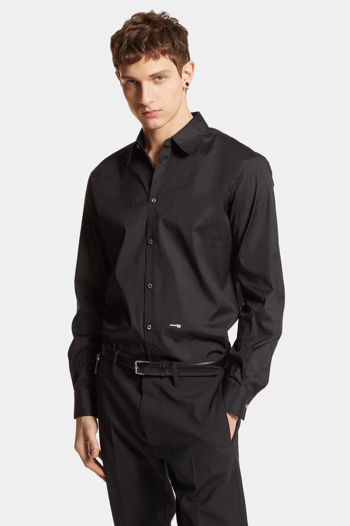 Dsquared2 Herren Relax Dan Hemd Schwarz SCHWARZ Bild 2