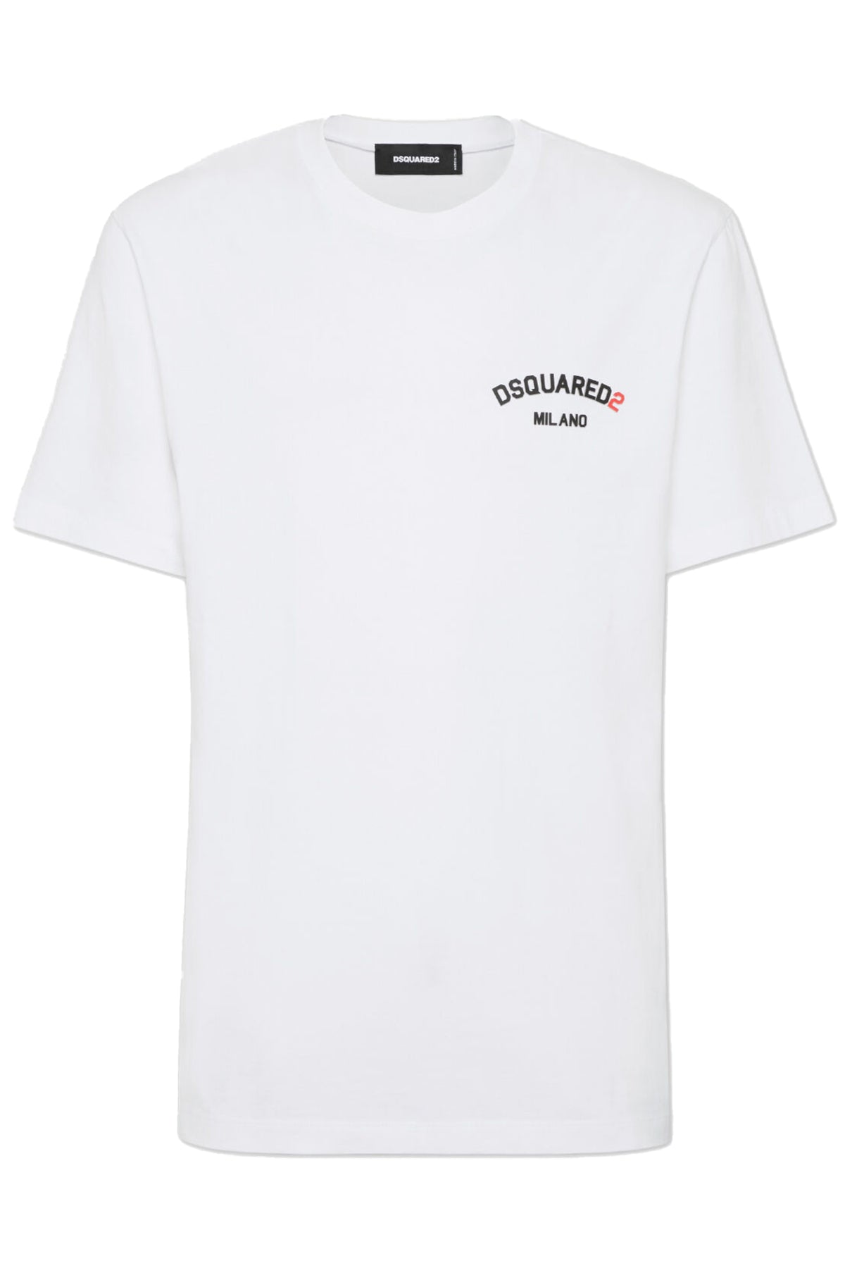 Dsquared2 Herren Rubber Logo T-Shirt Weiss WEISS Bild 1