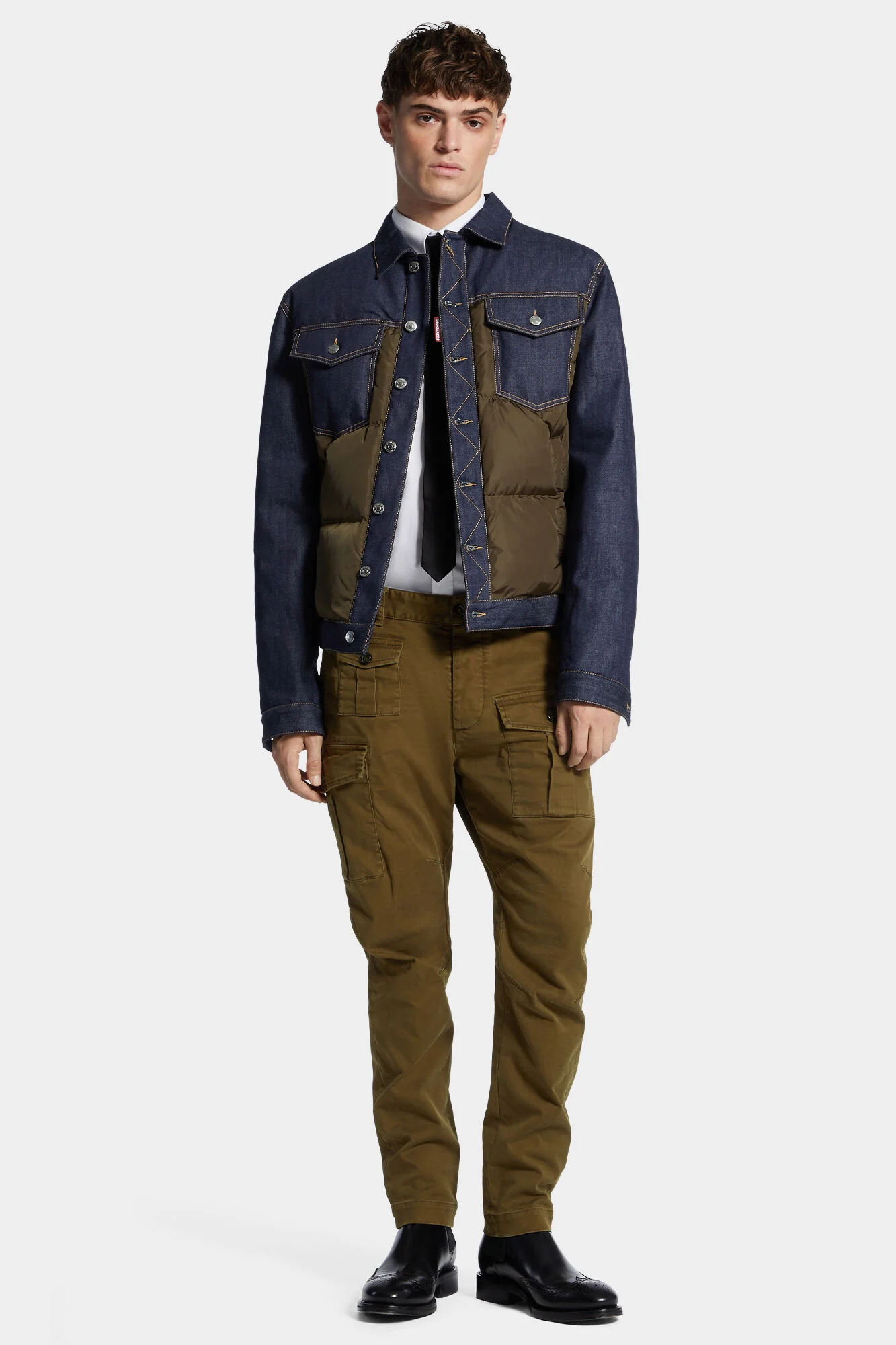 Dsquared2 Herren Sexy Cargo Pants Olive OLIVE Bild 2