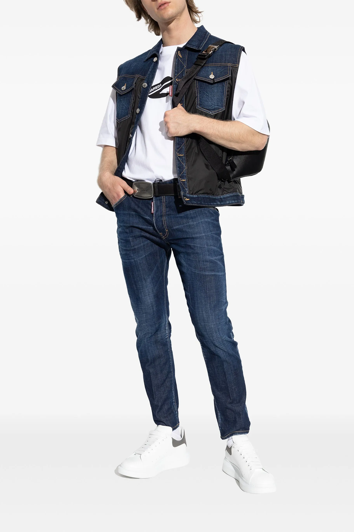 Dsquared2 Herren Skater Jeans Blau BLAU Bild 2