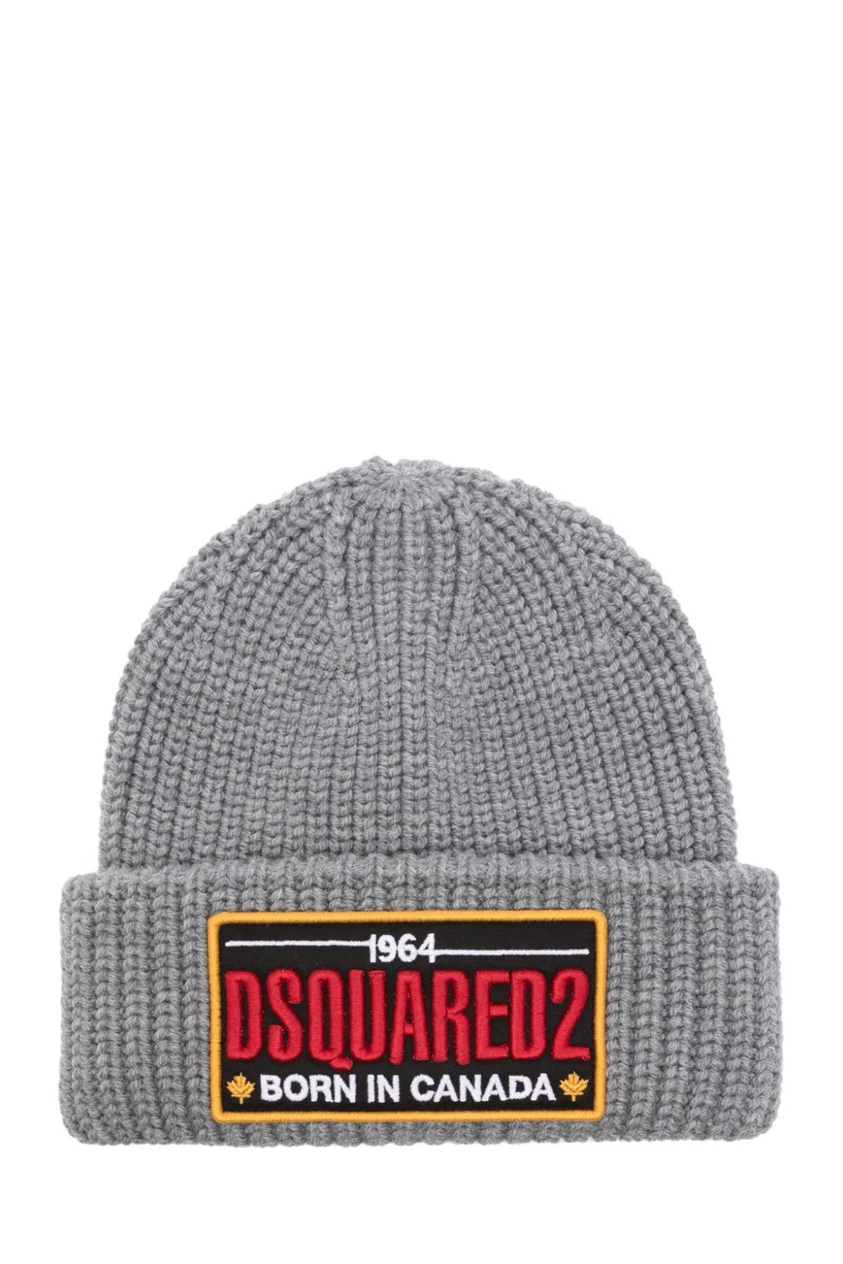 Dsquared2 Herren Strickmütze Grau GRAU Bild 1