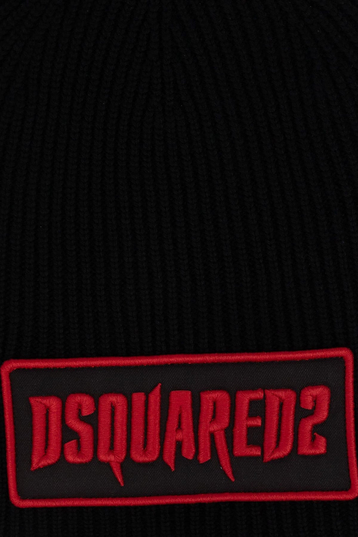 Dsquared2 Herren Strickmütze Horror Schwarz SCHWARZ Bild 3