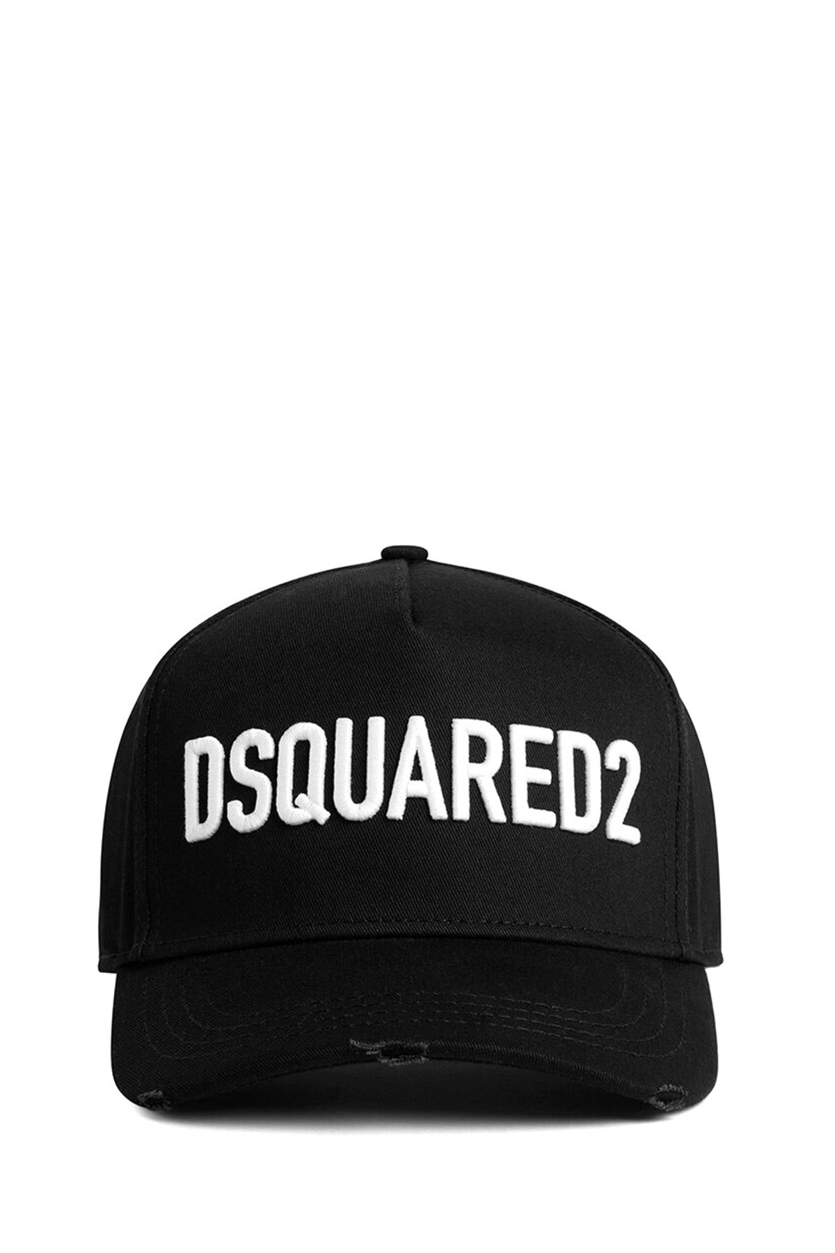 Dsquared2 Herren Technicolor Baseball Cap Schwarz/Weiss SCHWARZ Bild 1