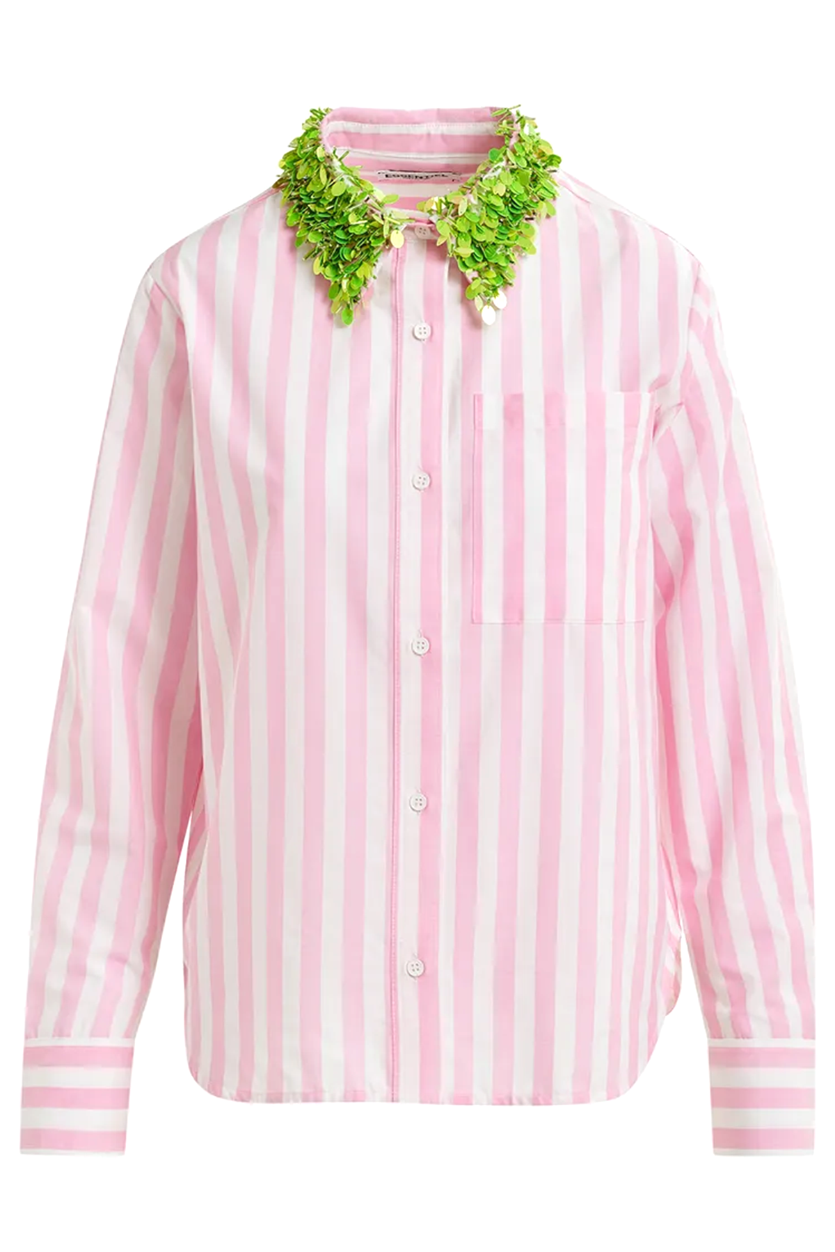 Essentiel Antwerp Damen Bluse Hashbrown Grün/Rosa/Weiss ROSA Bild 1