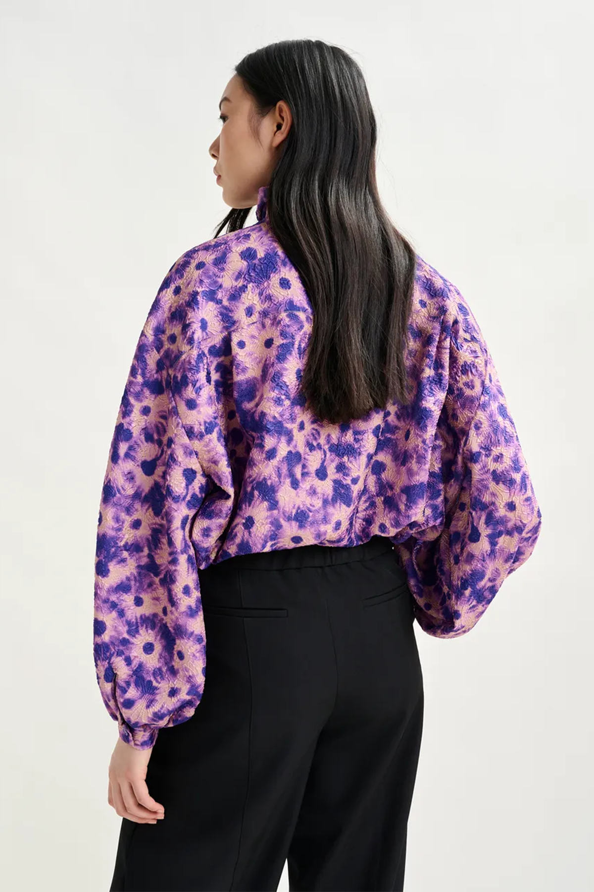 Essentiel Antwerp Damen Bluse Illicium Rosa/Violett Combo1 Sad Violet I1SV Bild 3