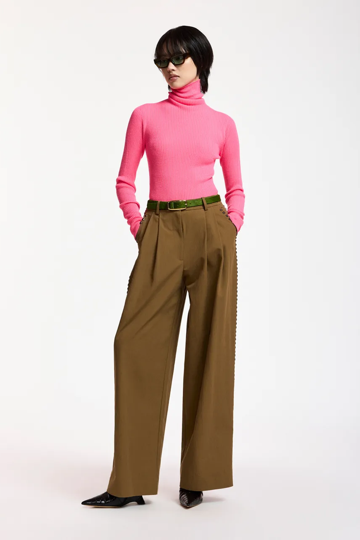 Essentiel Antwerp Damen Hose Korrupt Braun COGNAC-BRAUN Bild 2