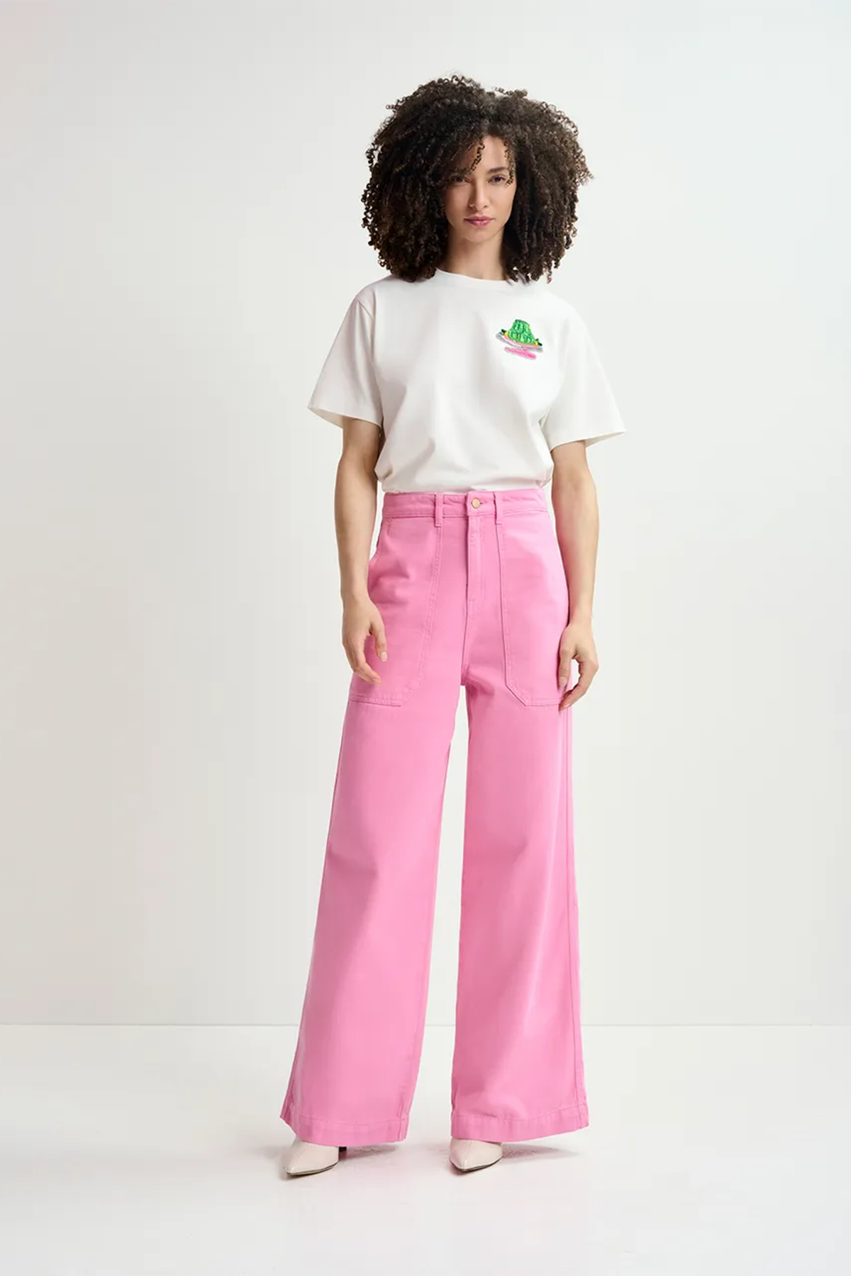 Essentiel Antwerp Damen Jeans Homerus Rosa PINK Bild 2