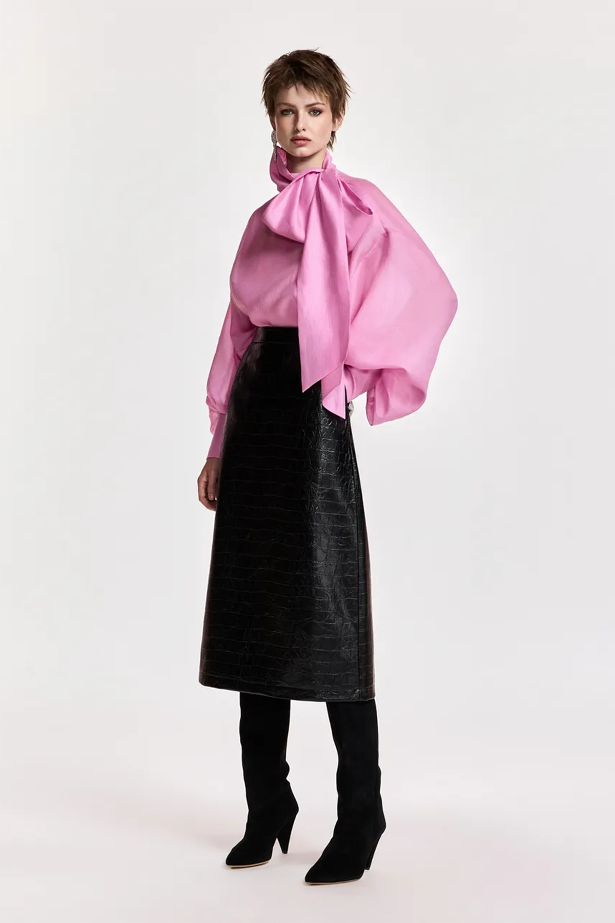 Essentiel Antwerp Damen Oversized-Bluse Karismatic Rosa PINK Bild 2