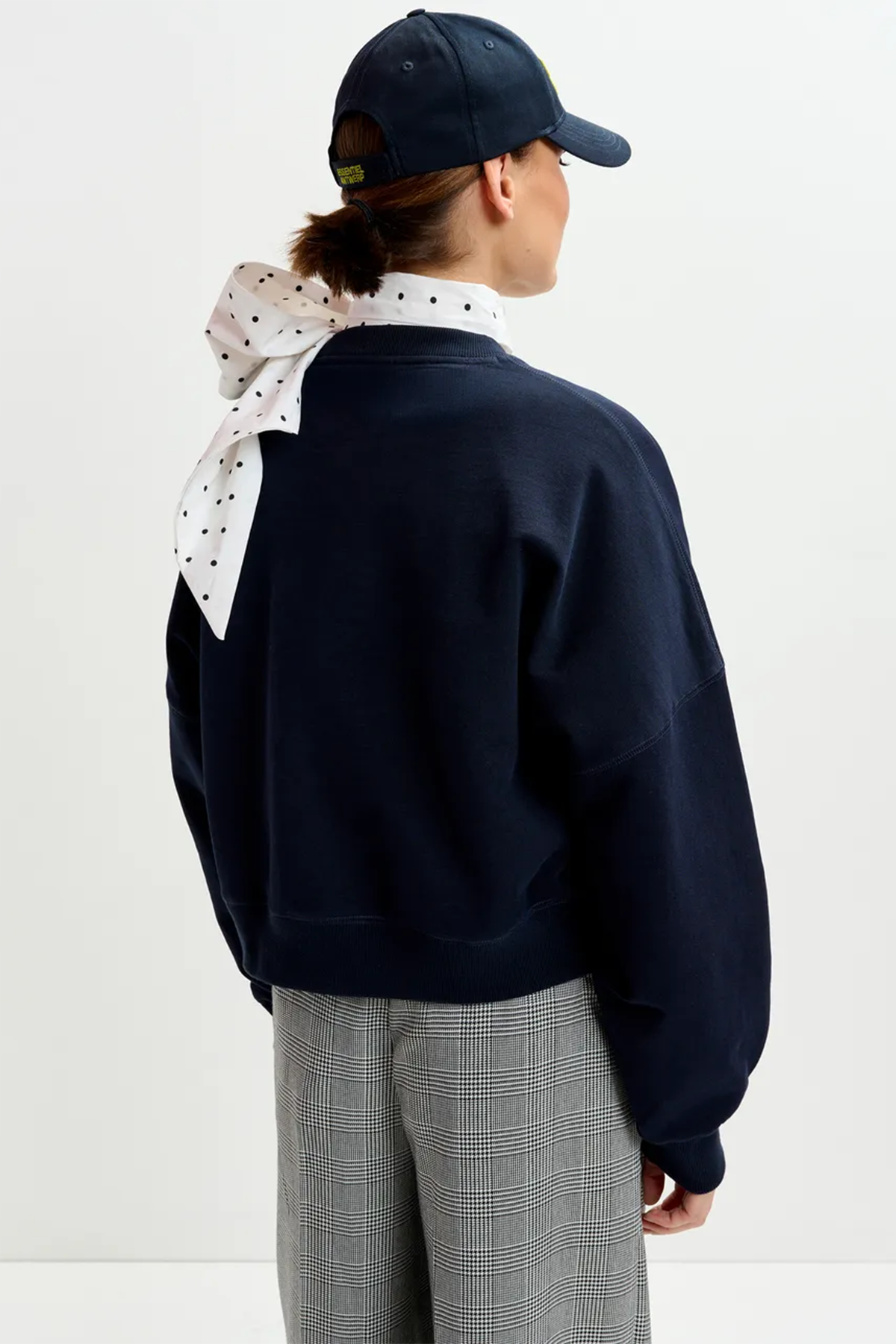 Essentiel Antwerp Damen Sweatshirt Ibernatus Navy NA32 Bild 3