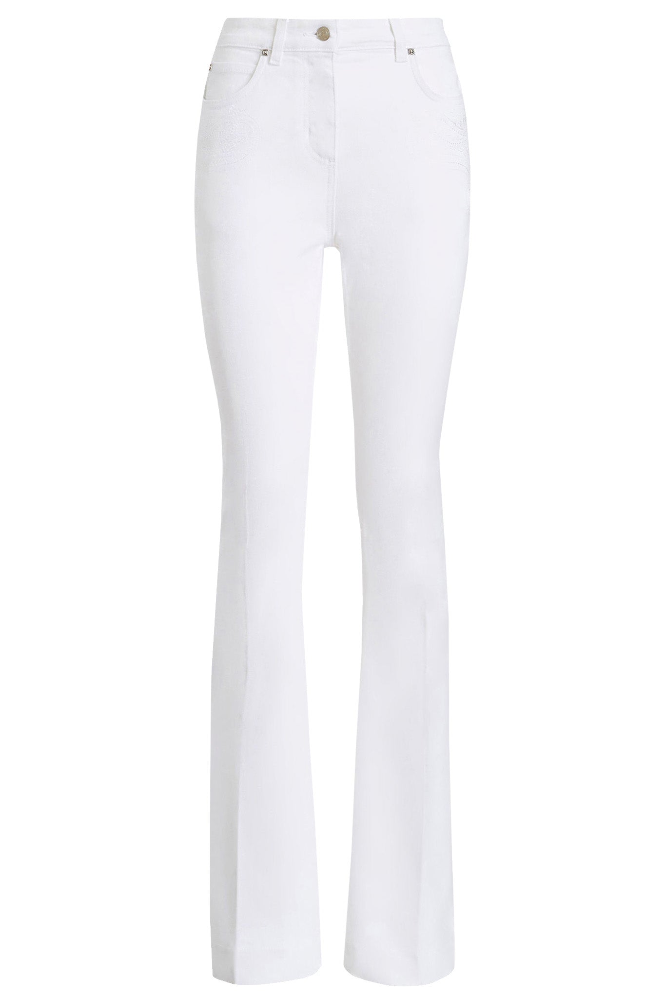 Etro Damen Stretchjeans Weiss WEISS Bild 1