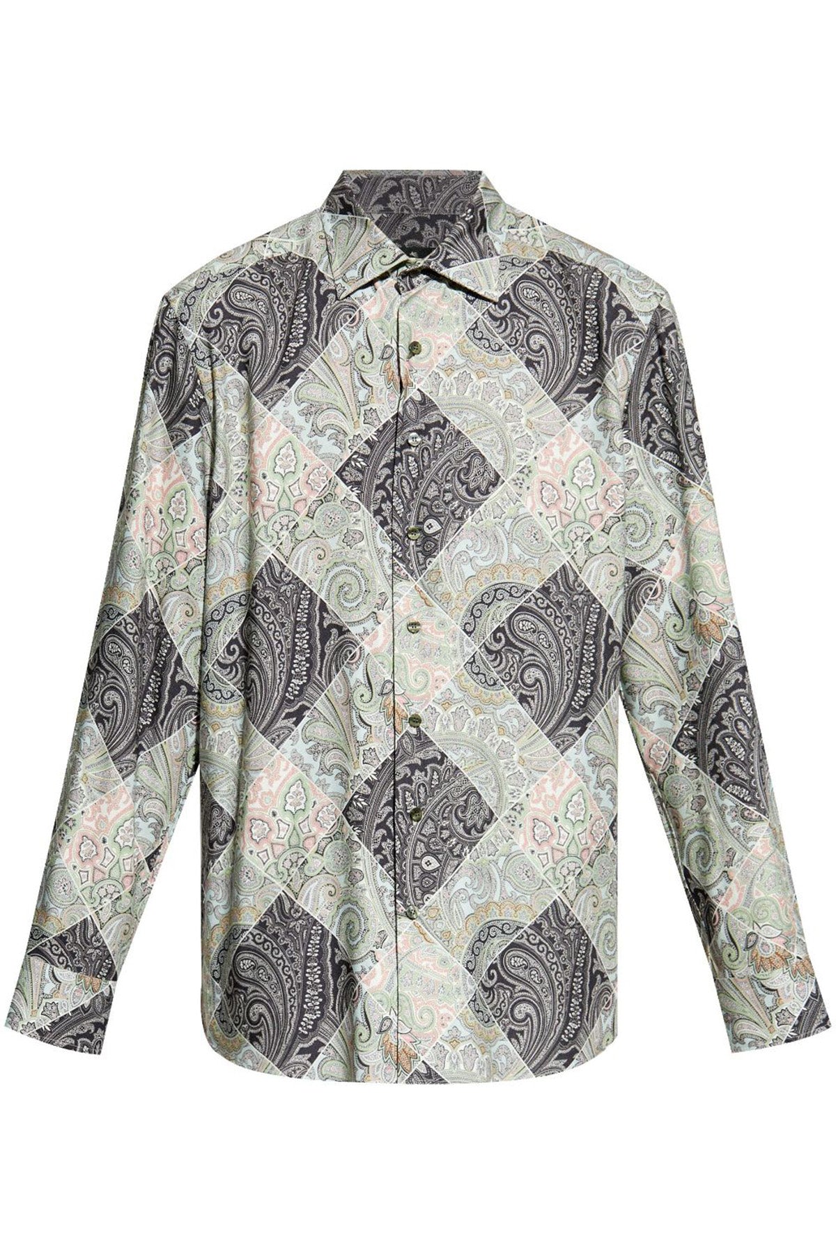 Etro Hemd mit Paisleymuster Beige/Taupe TAUPE TAUPE Bild 1