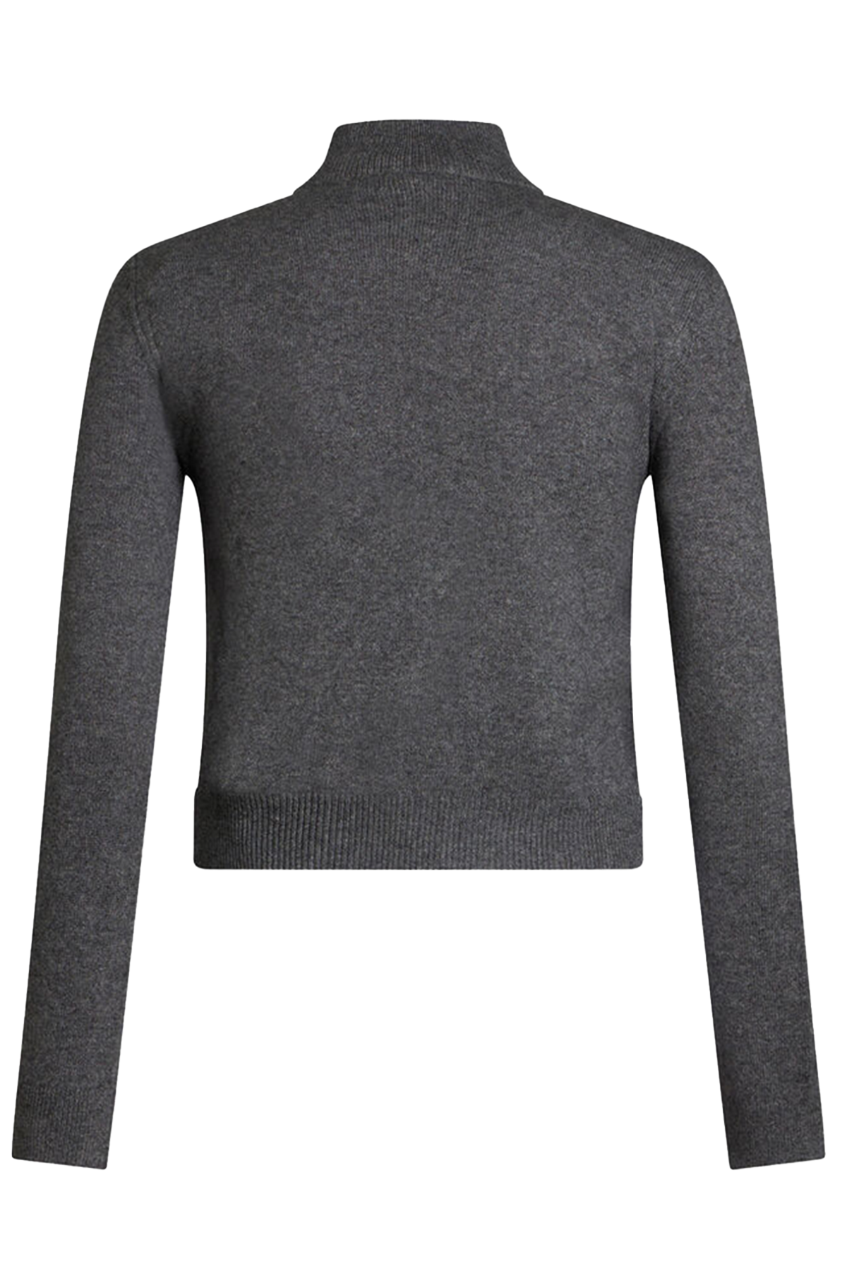 Etro kurzer Damen Strickpullover Grau/Grün SCHWARZ Bild 4