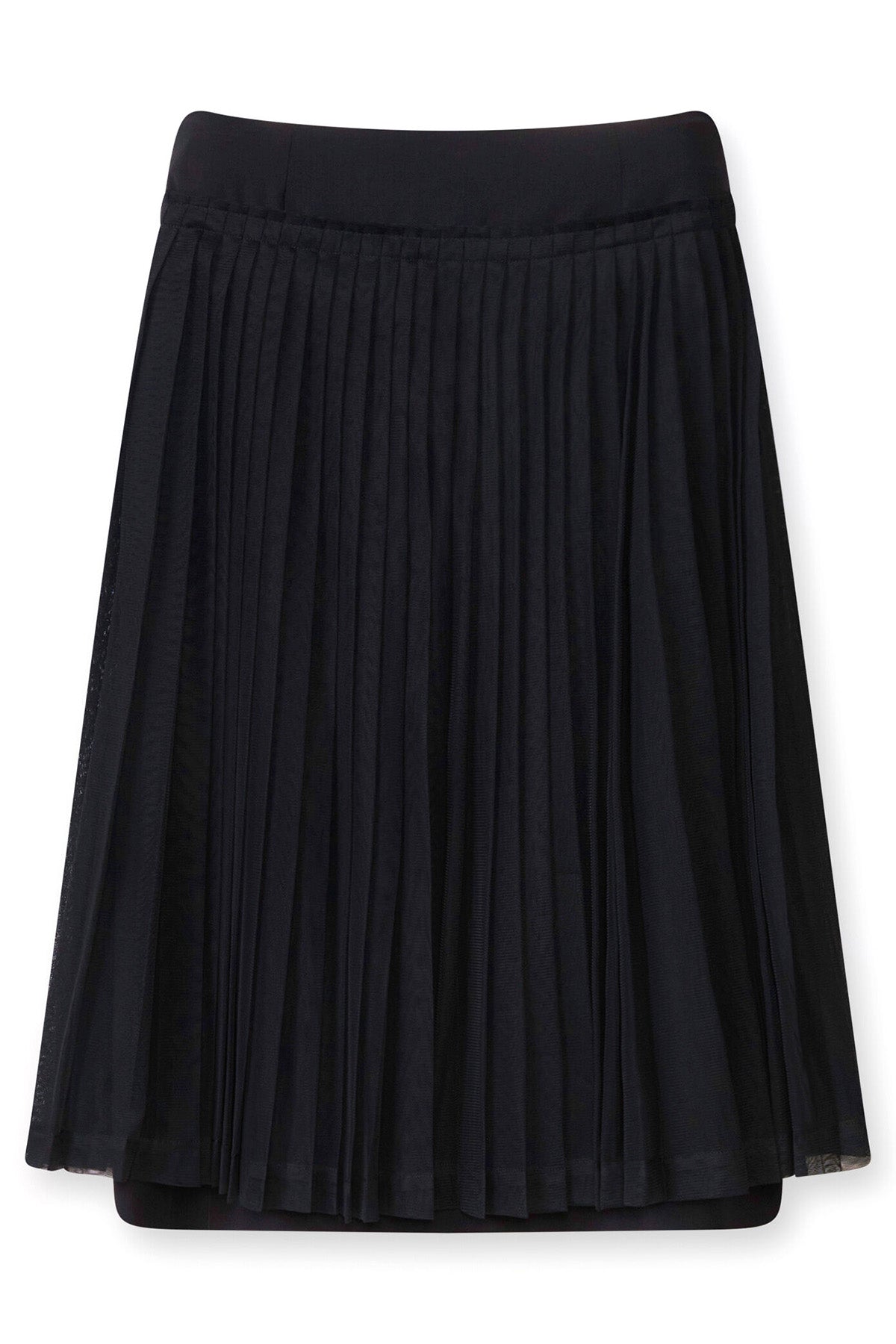 Fabiana Filippi Damen Midirock mit Tülleinsatz Schwarz SCHWARZ Bild 1
