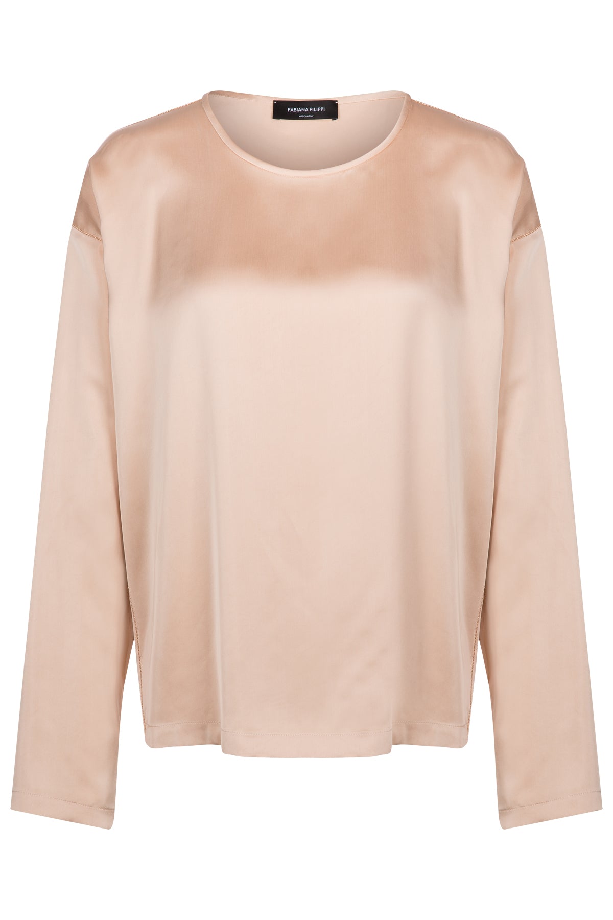 Fabiana Filippi Damen Schlupfbluse Puder ROSA Bild 1
