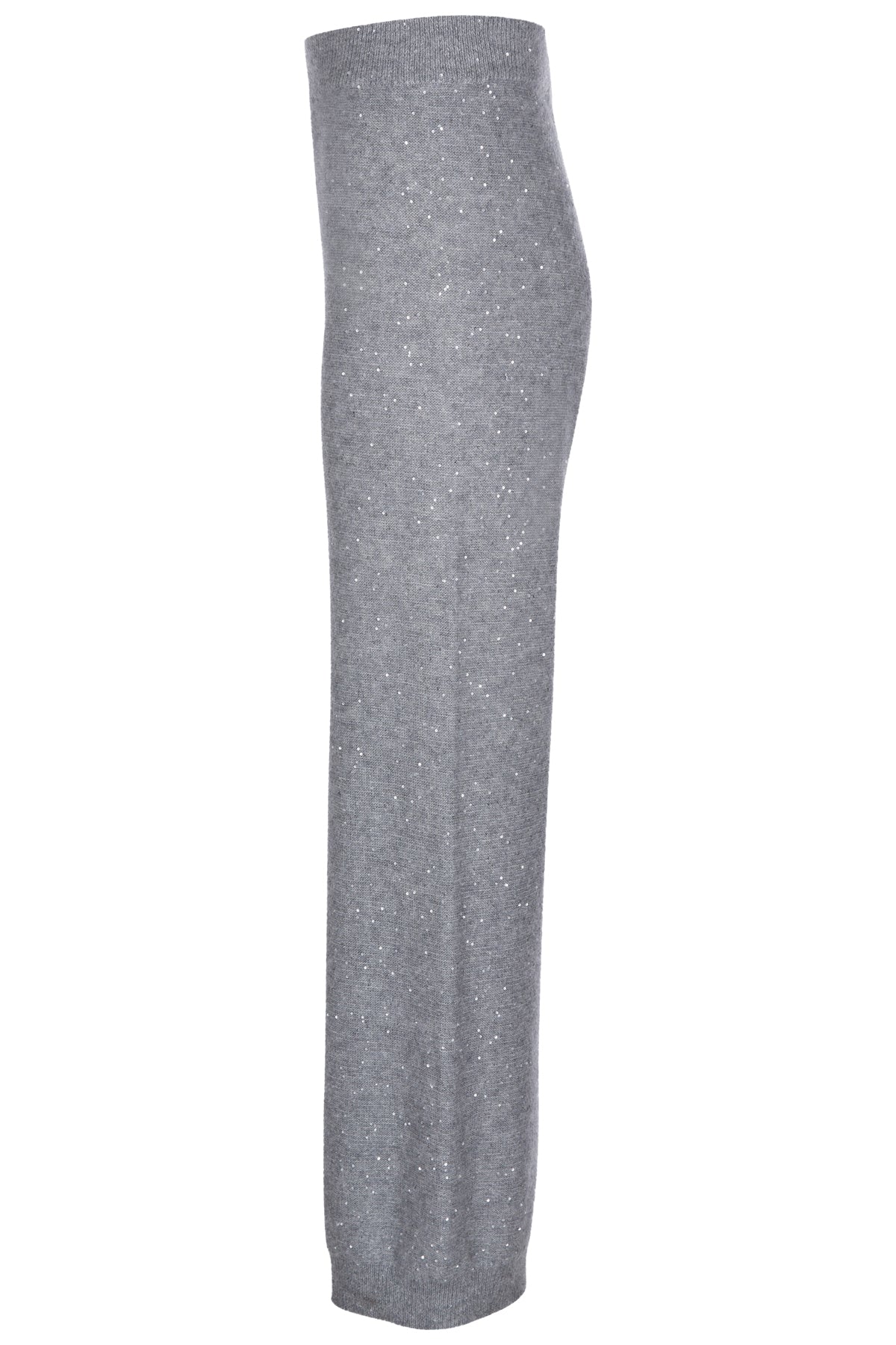 Fabiana Filippi gestrickte Damen Hose Hellgrau GRAU Bild 3