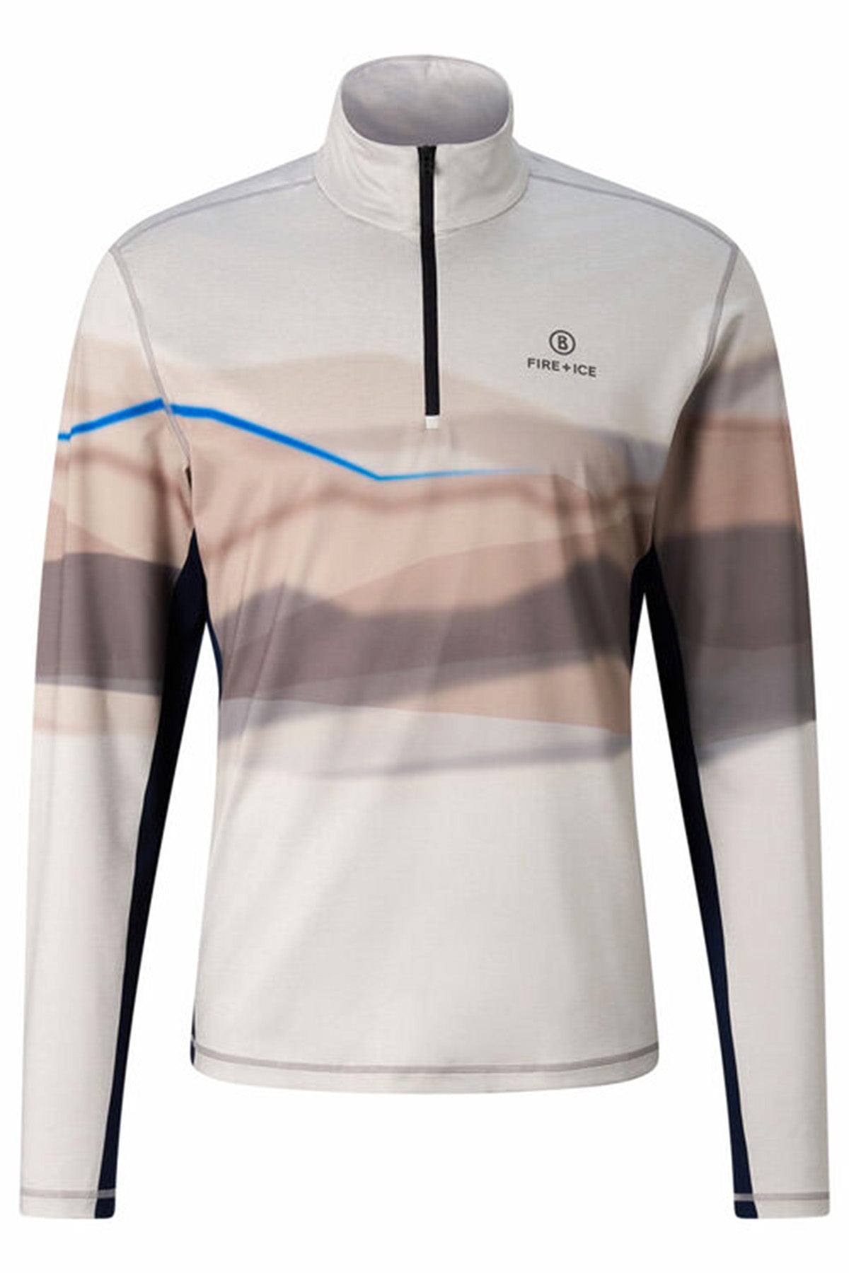 Fire & Ice Herren First Layer Pascal Taupe/Grau A86 Bild 1