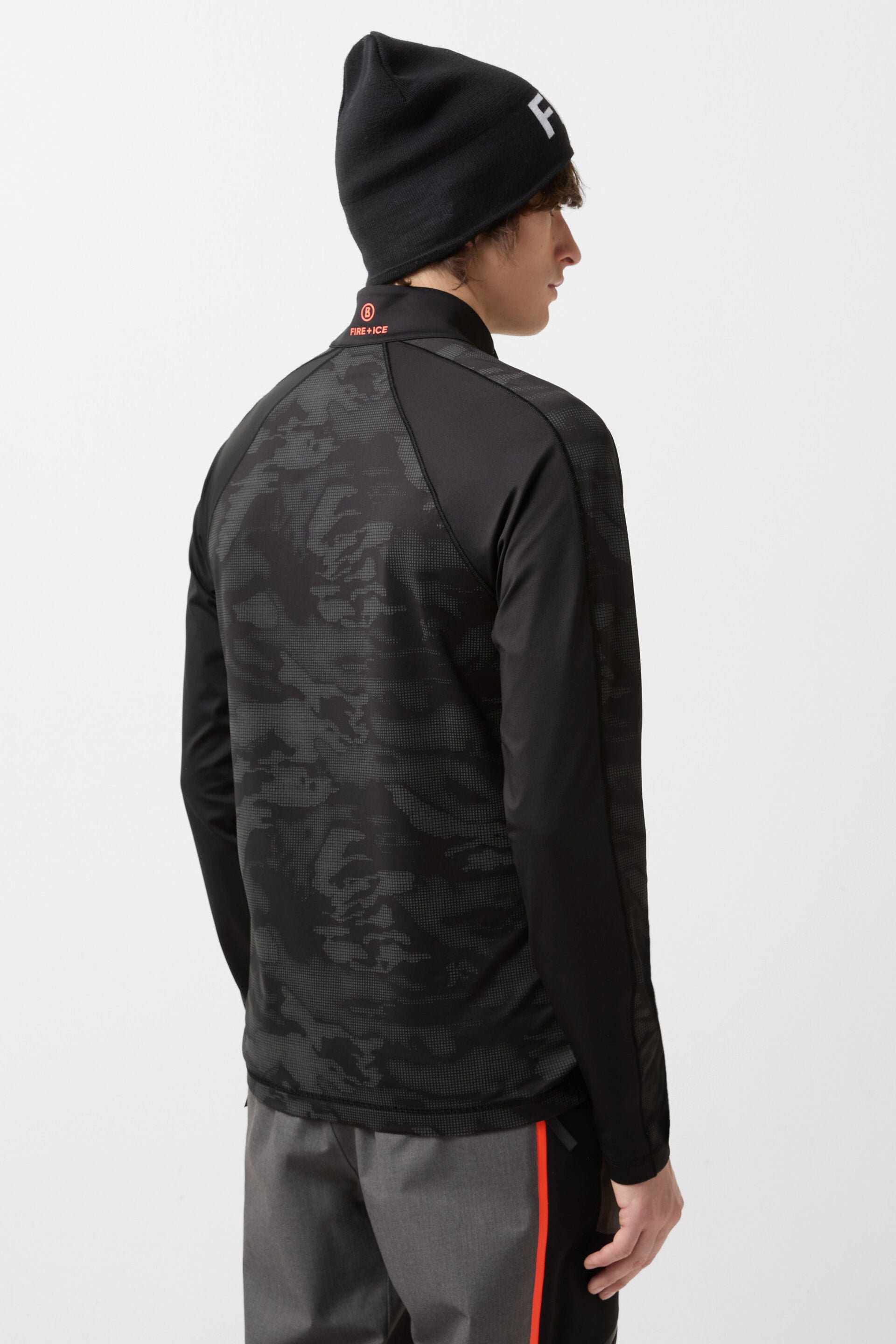 Fire & Ice Herren First Layer Skishirt Premo Schwarz 026-black Bild 3