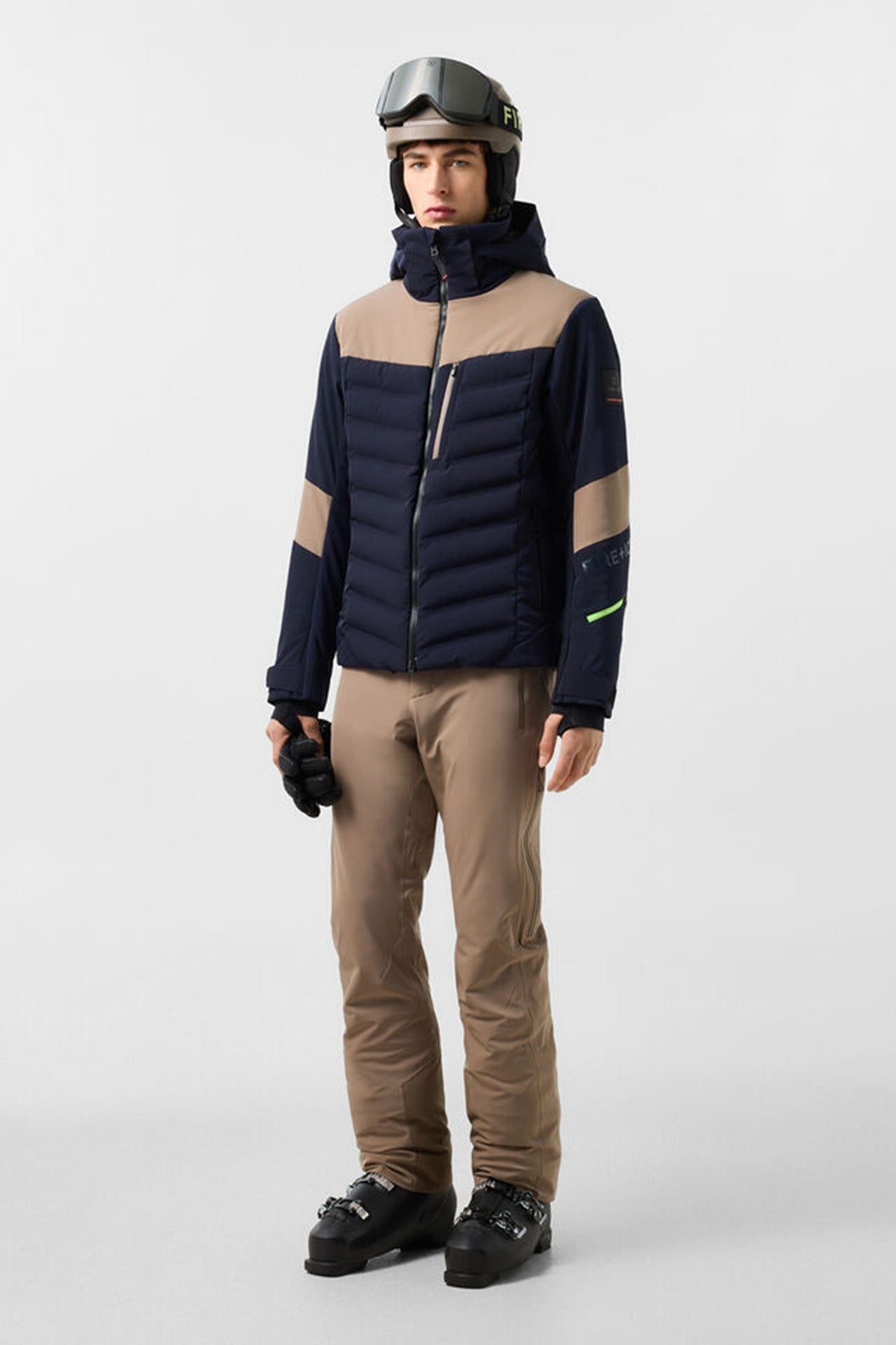 Fire & Ice Herren Skijacke Radek Navy/Taupe 468 Bild 2