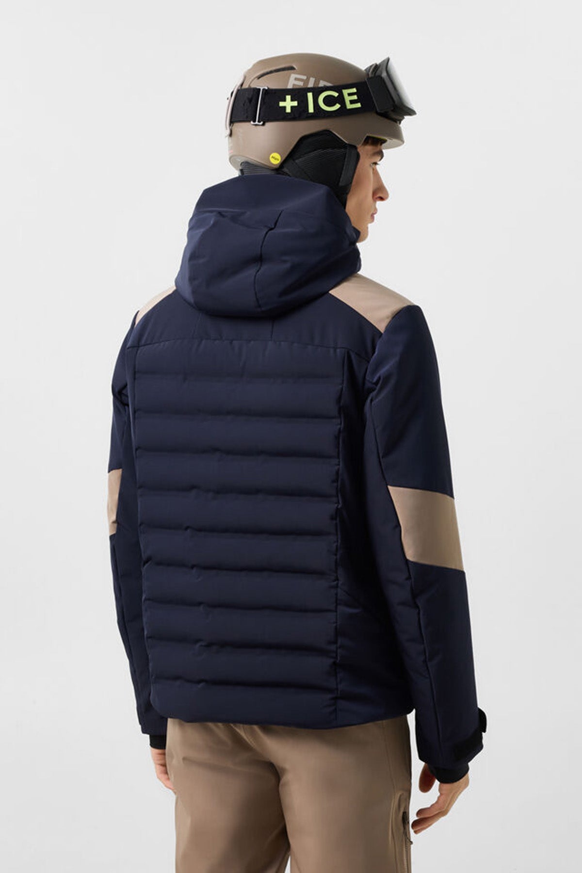 Fire & Ice Herren Skijacke Radek Navy/Taupe 468 Bild 4