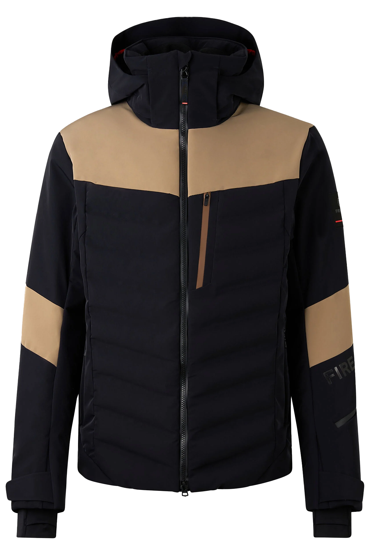 Fire & Ice Herren Skijacke Radek Schwarz/Beige 026-black Bild 1