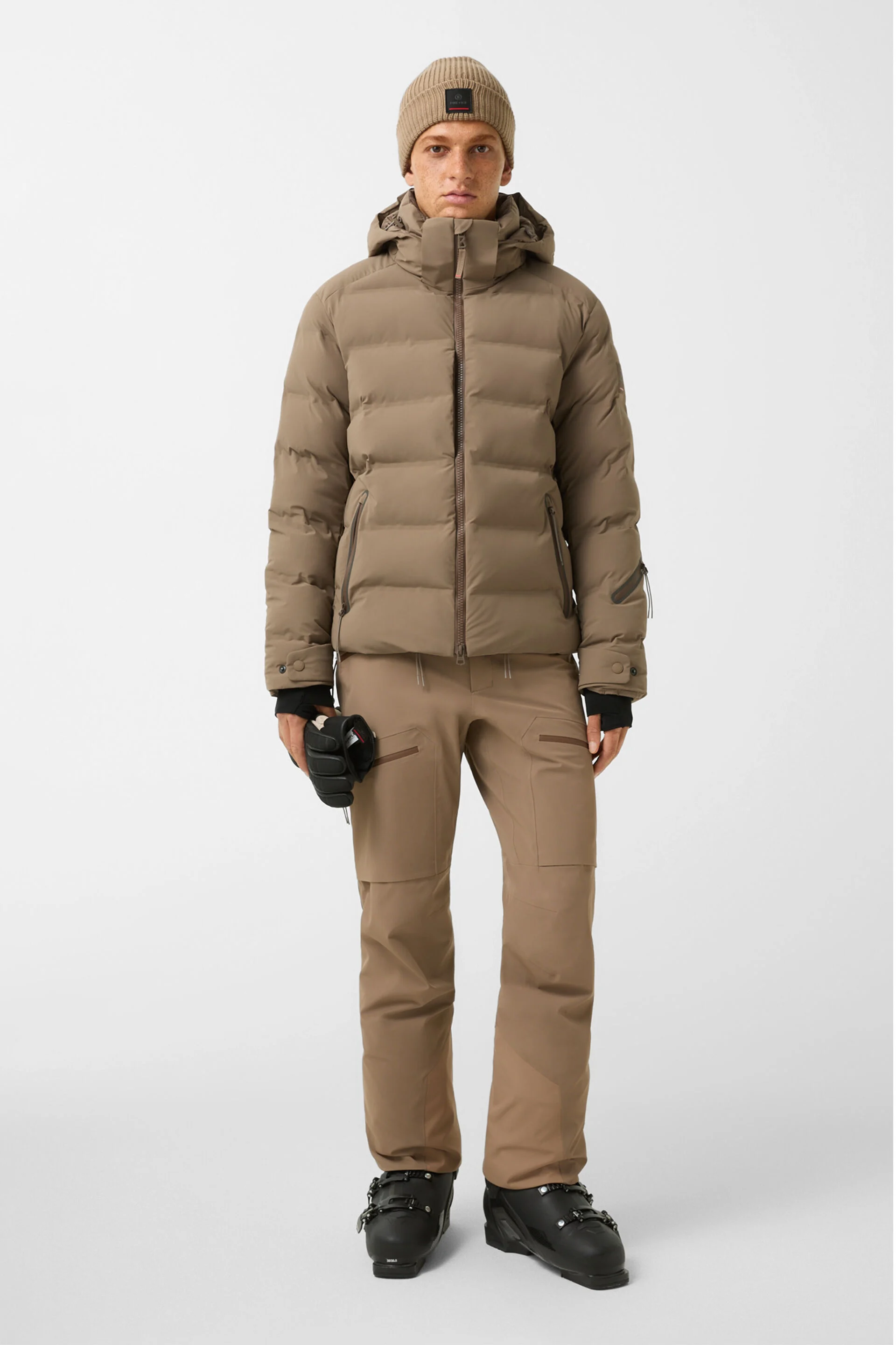 Fire & Ice Herren Skijacke Tec-Luka Beige 819 Bild 2