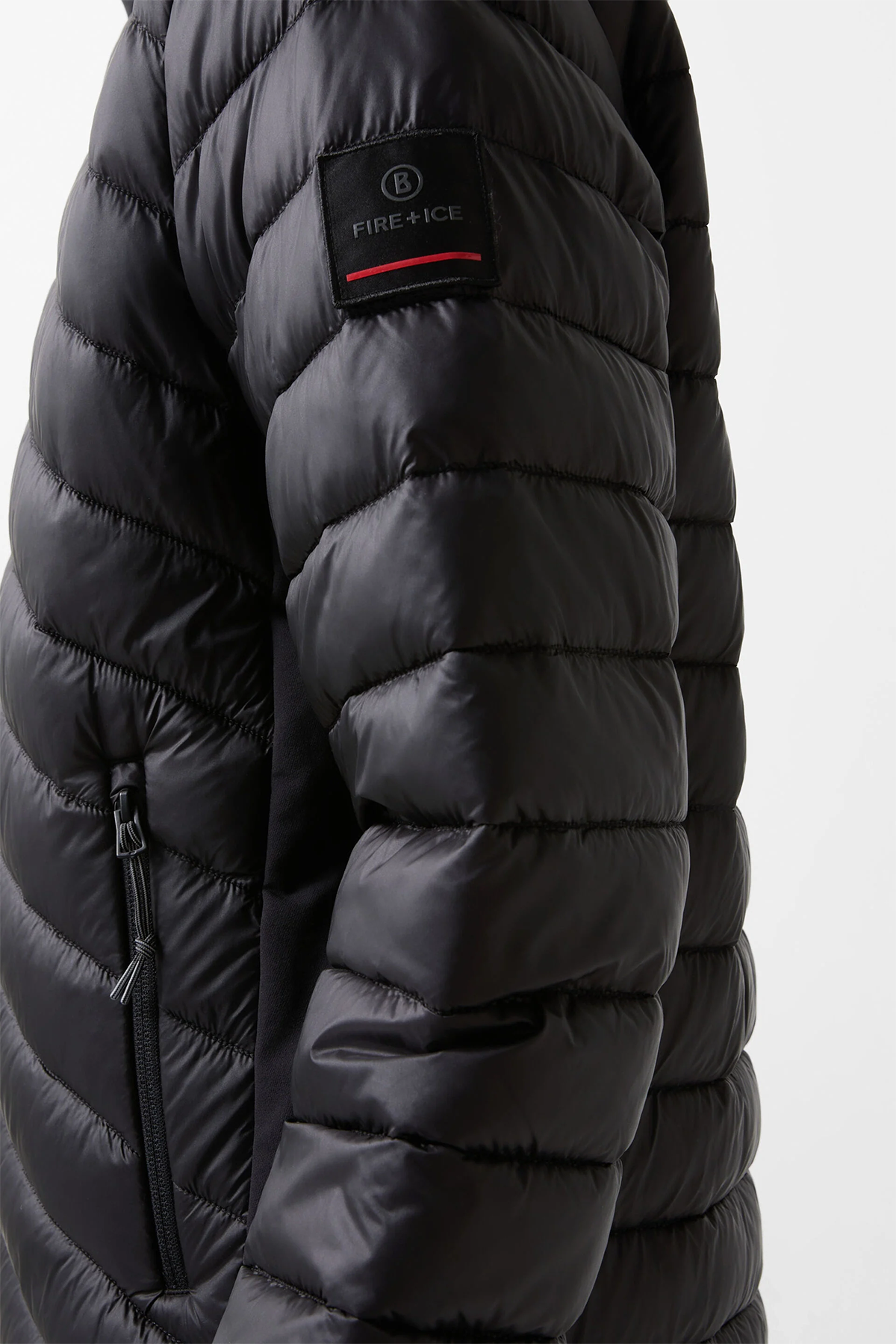 Fire & Ice Herren Steppjacke Elvis Schwarz 026-black Bild 4