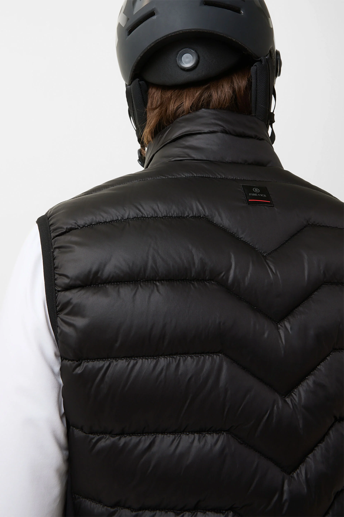Fire & Ice Herren Steppweste Homer Schwarz 026-black Bild 5