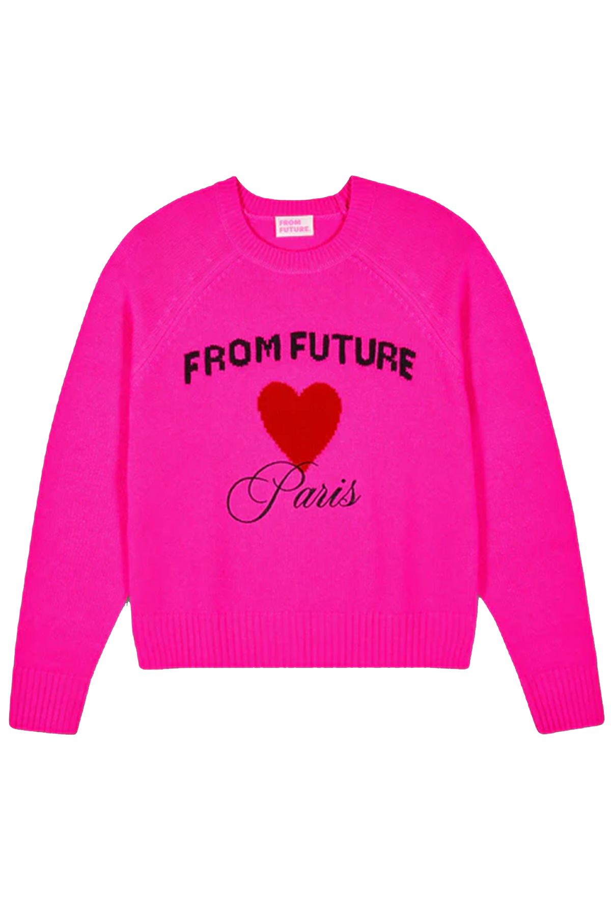 FROM FUTURE Damen Kaschmirpullover Pink PINK Bild 1