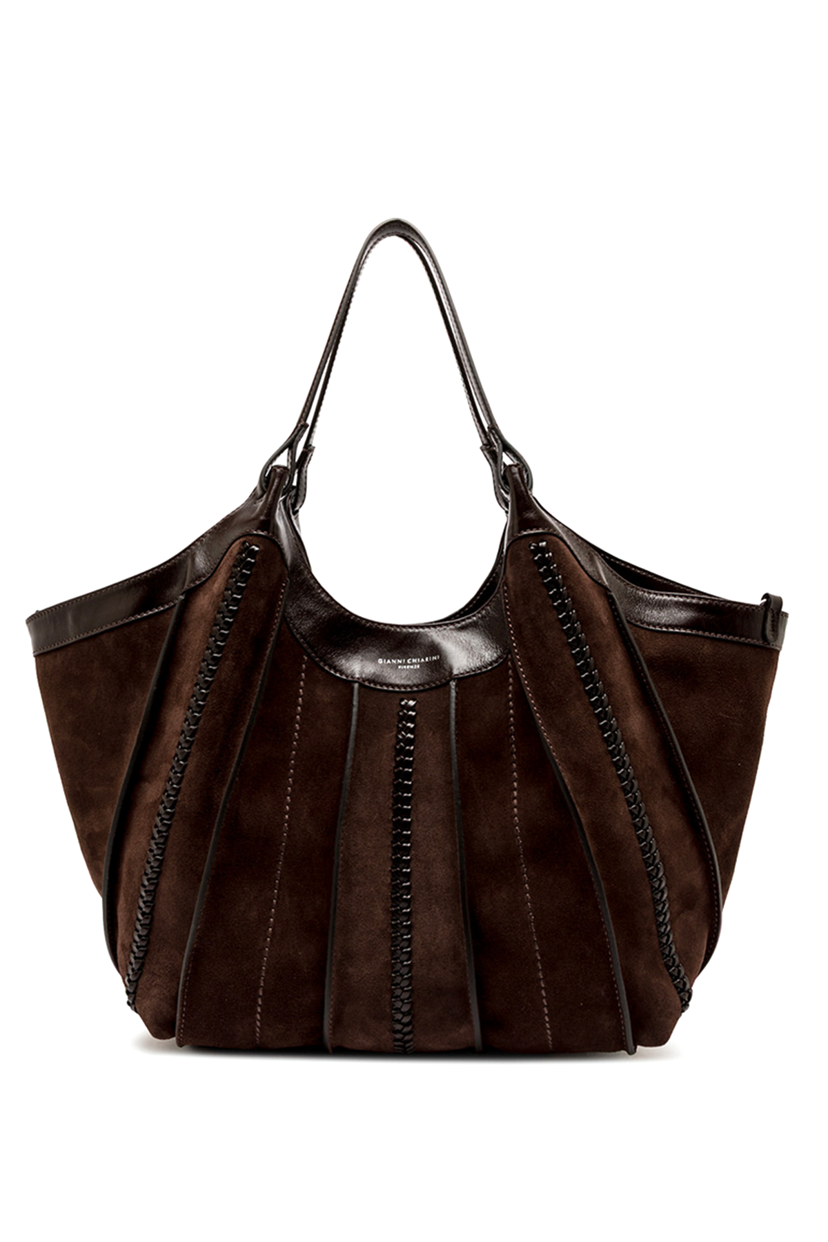Gianni Chiarini Damen Handtasche Dua Espresso BRAUN Bild 4