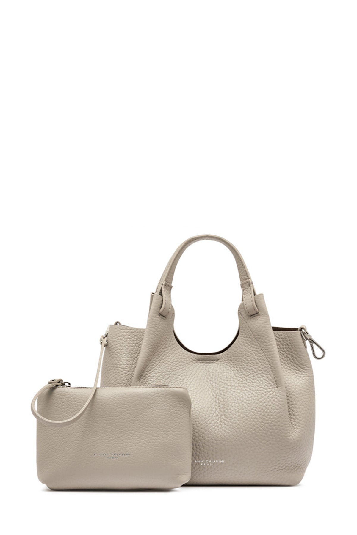 Gianni Chiarini Damen Handtasche Dua Lamb-Castoro LAMB-CASTORO Bild 2