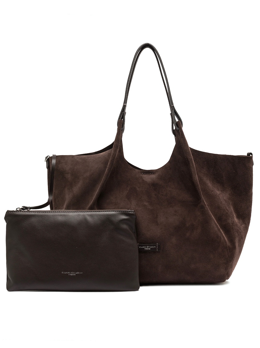 Gianni Chiarini Damen Handtasche Dua Moka DUNKELBRAUN Bild 3